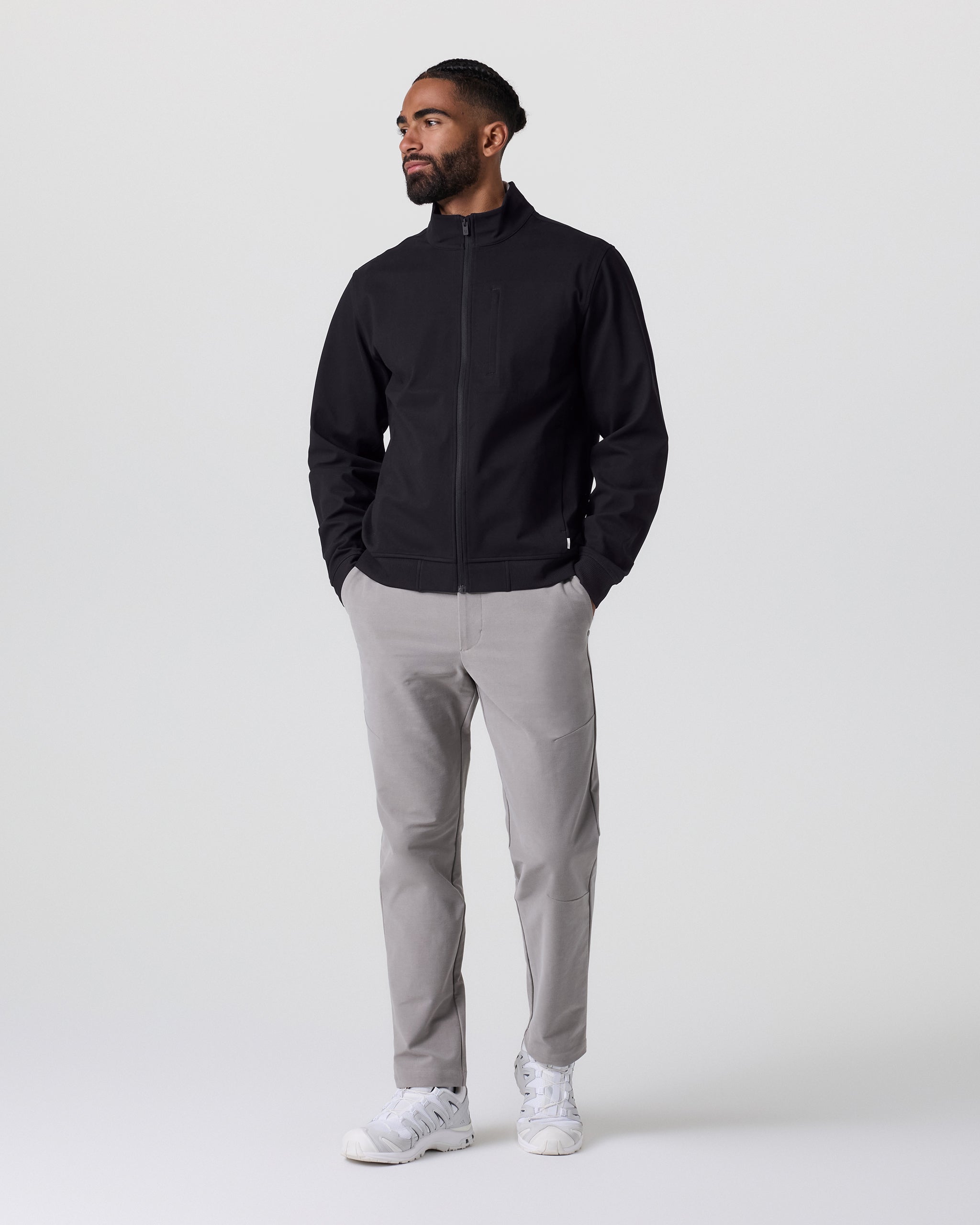 MetaTwill Full Zip | Black
