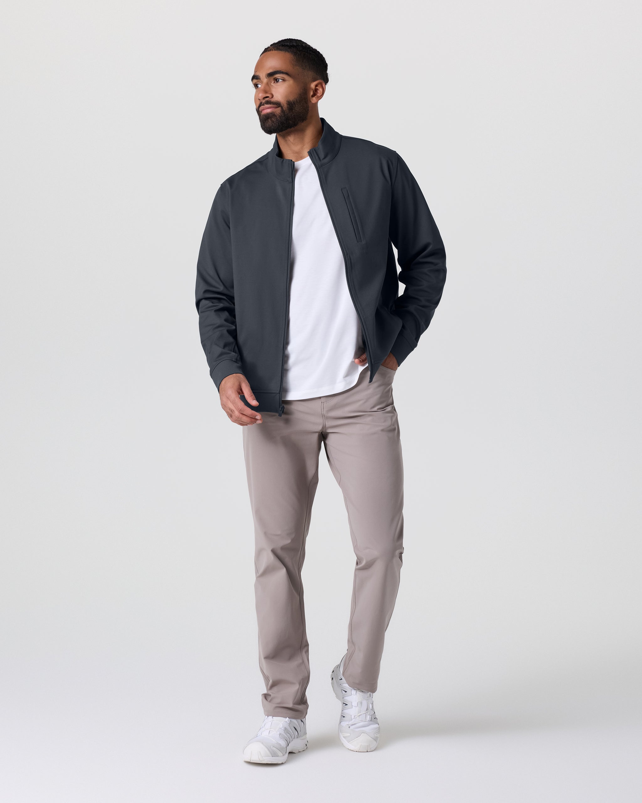 MetaTwill Full Zip | Navy