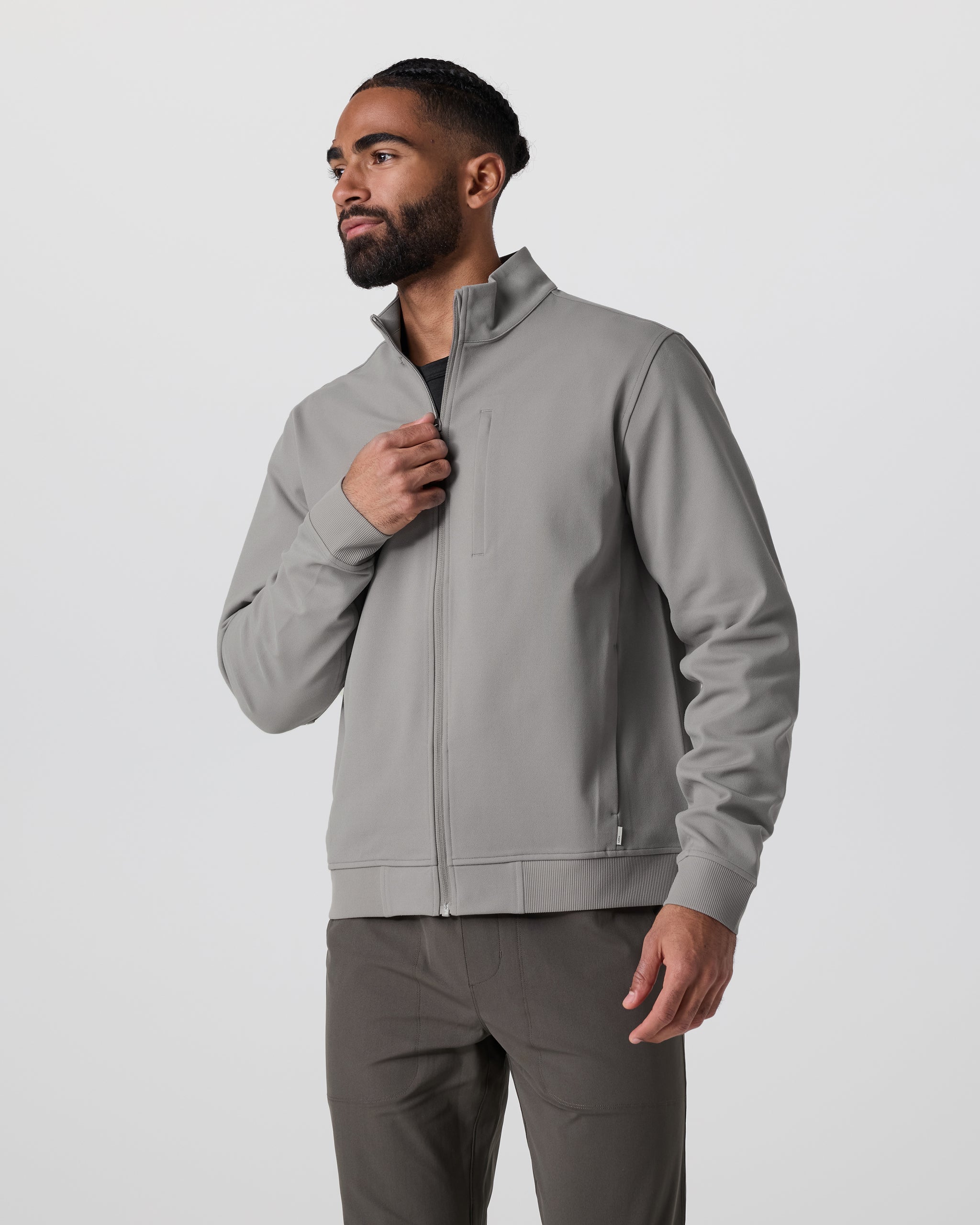 MetaTwill Full Zip | Shiitake