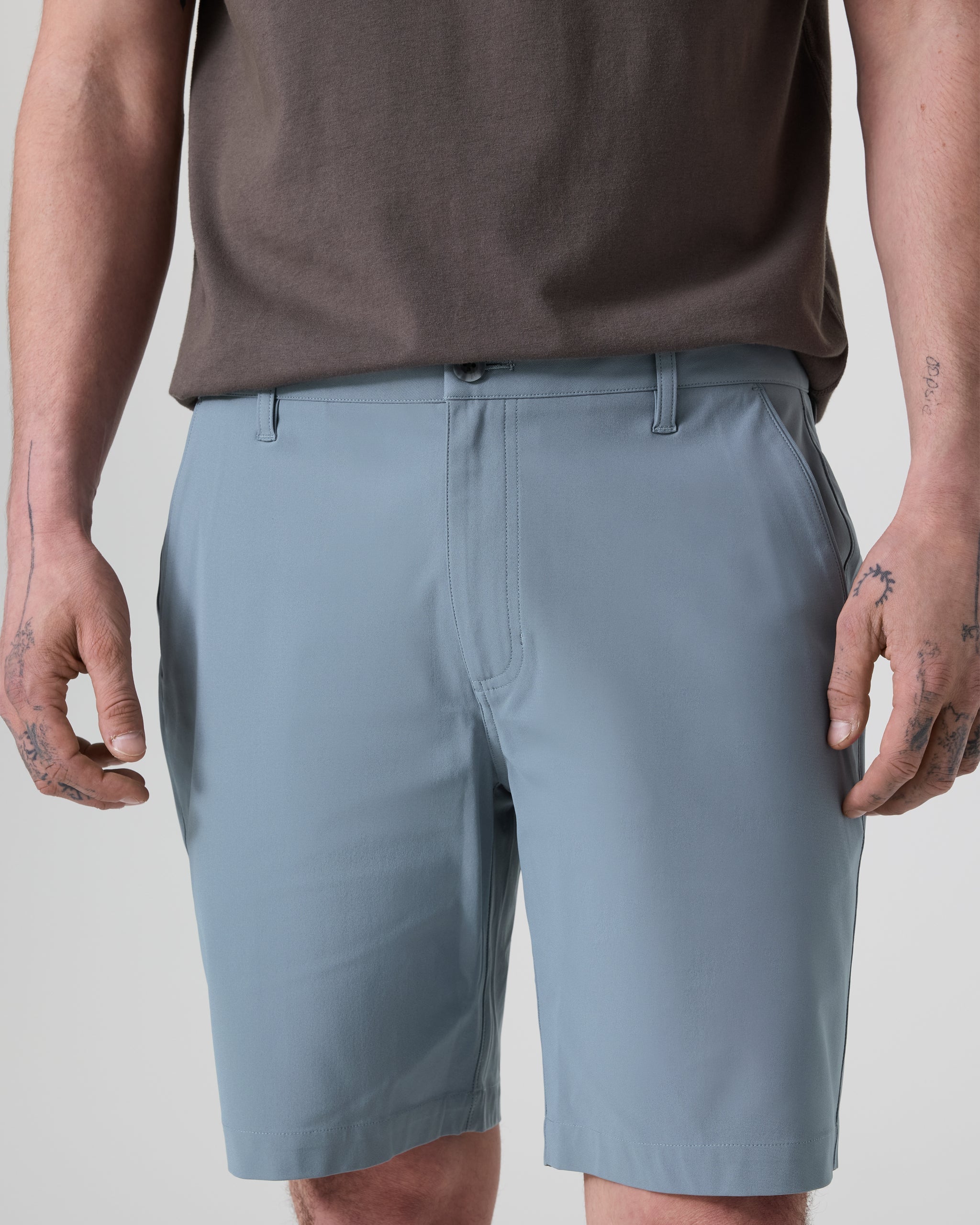 Meta Short 8" | Dusty Blue