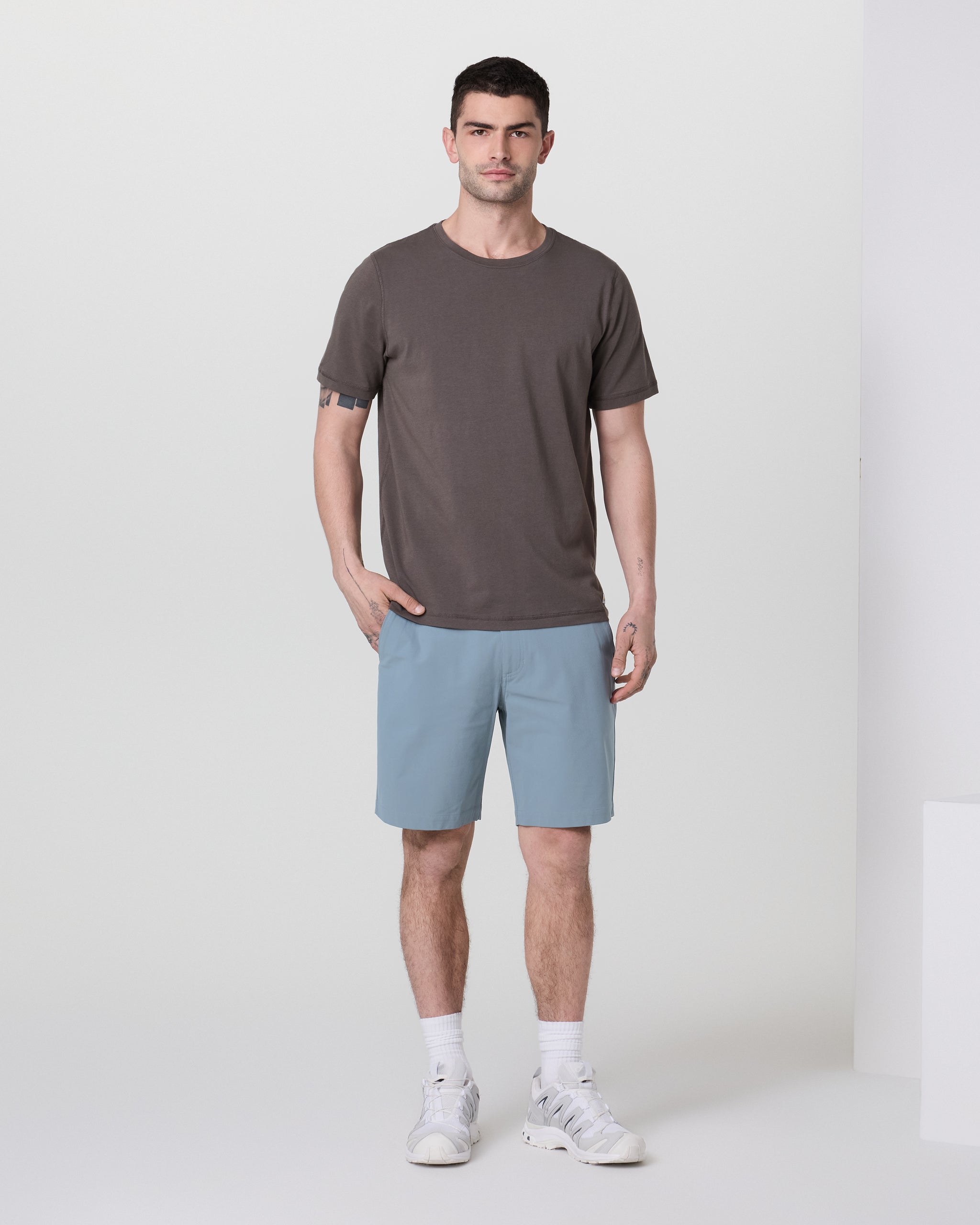 Meta Short 8" | Dusty Blue