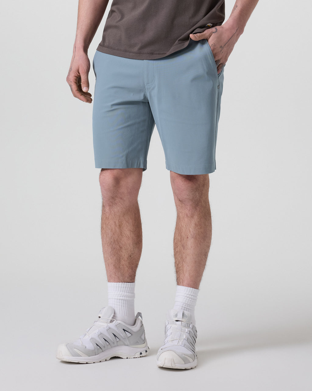 Meta Short 8" | Dusty Blue