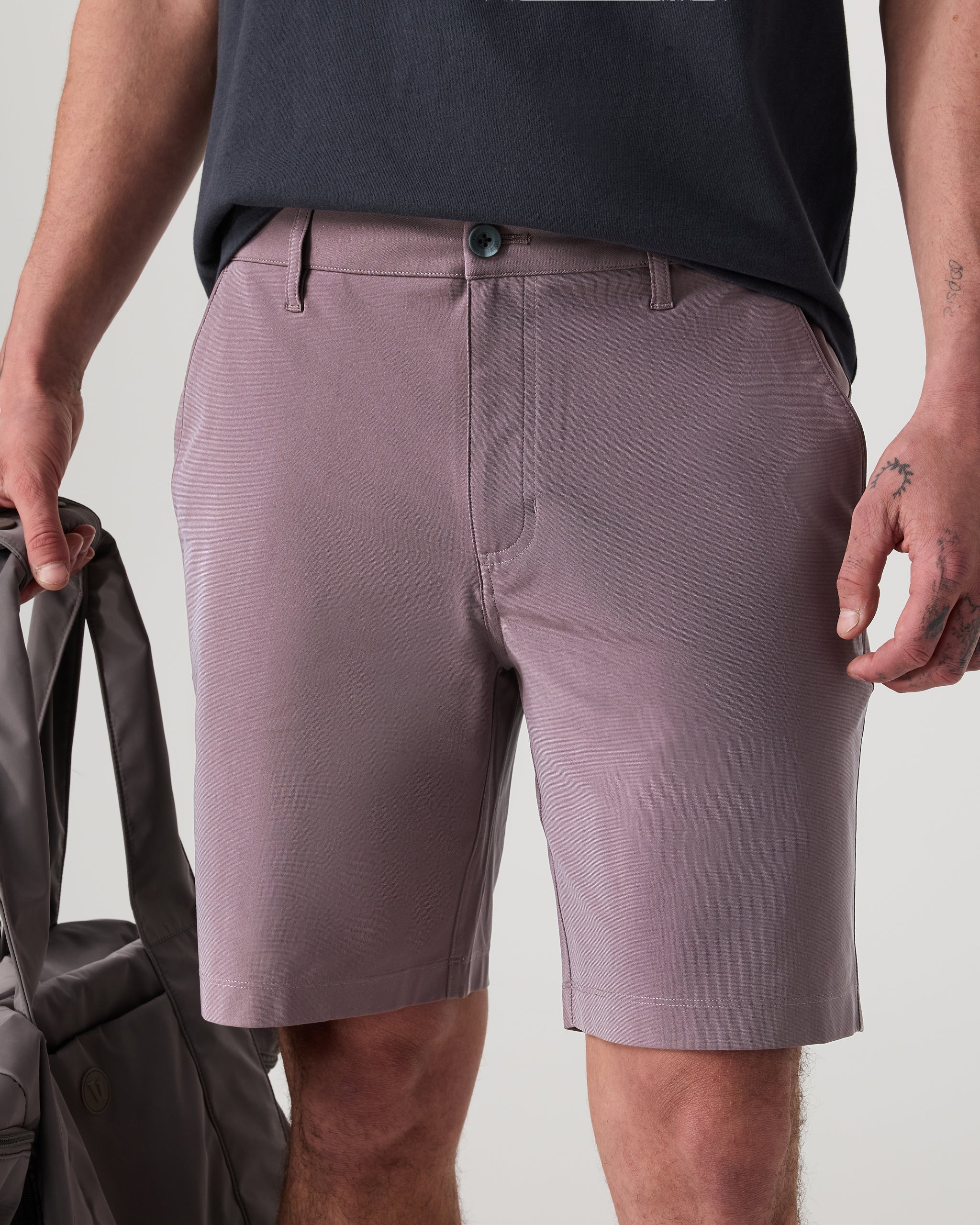 Meta Short 8" | Dusty Plum