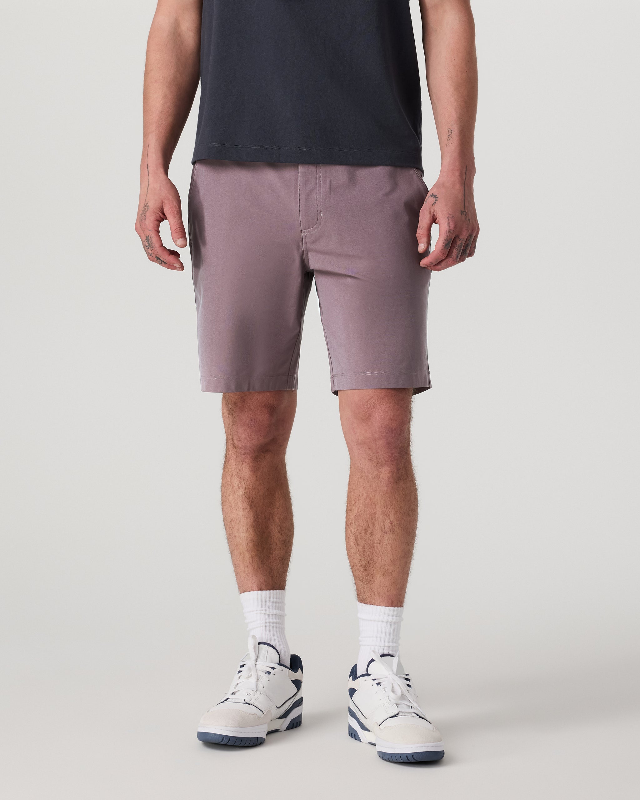 Meta Short 8" | Dusty Plum