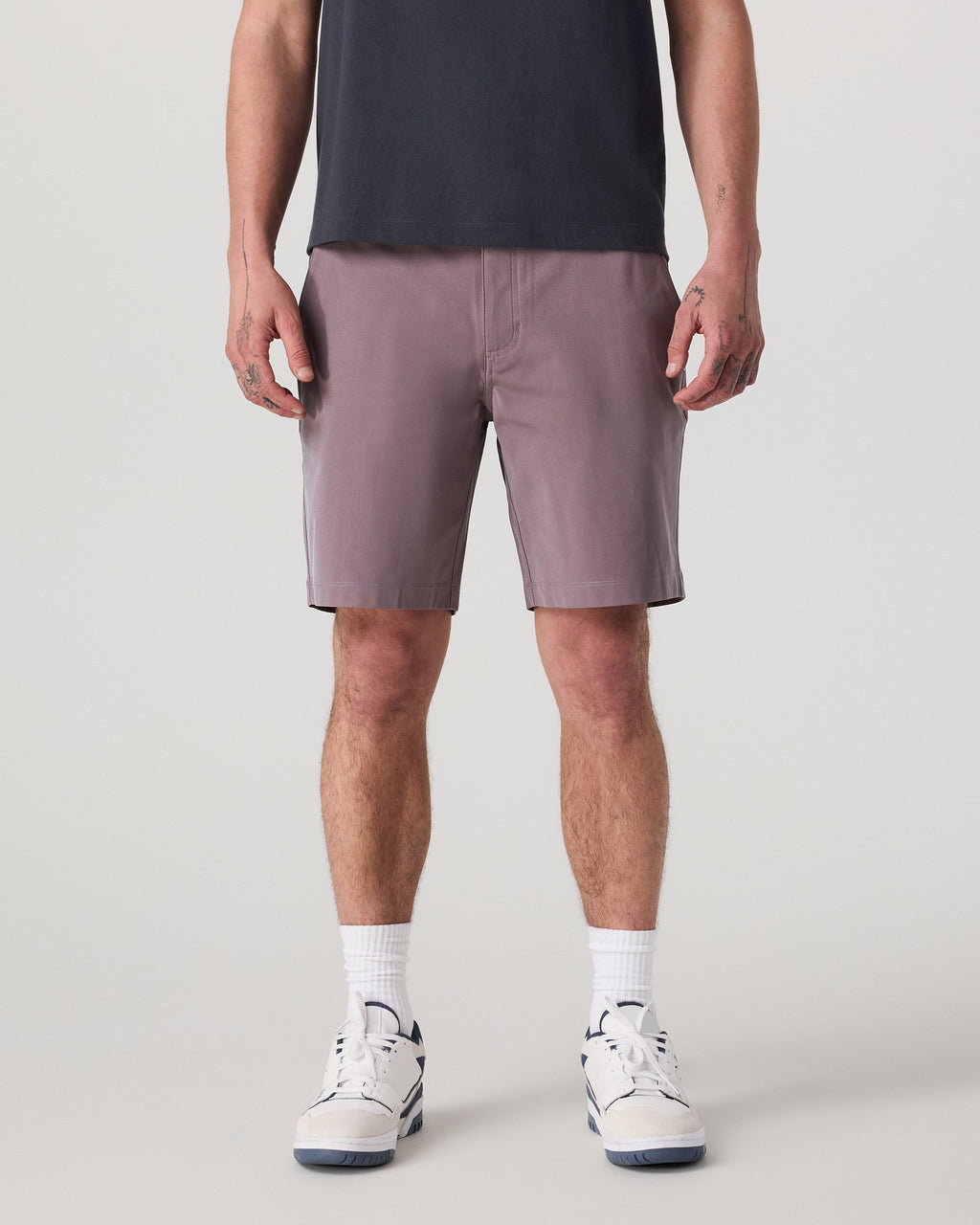 Meta Short 8" | Dusty Plum