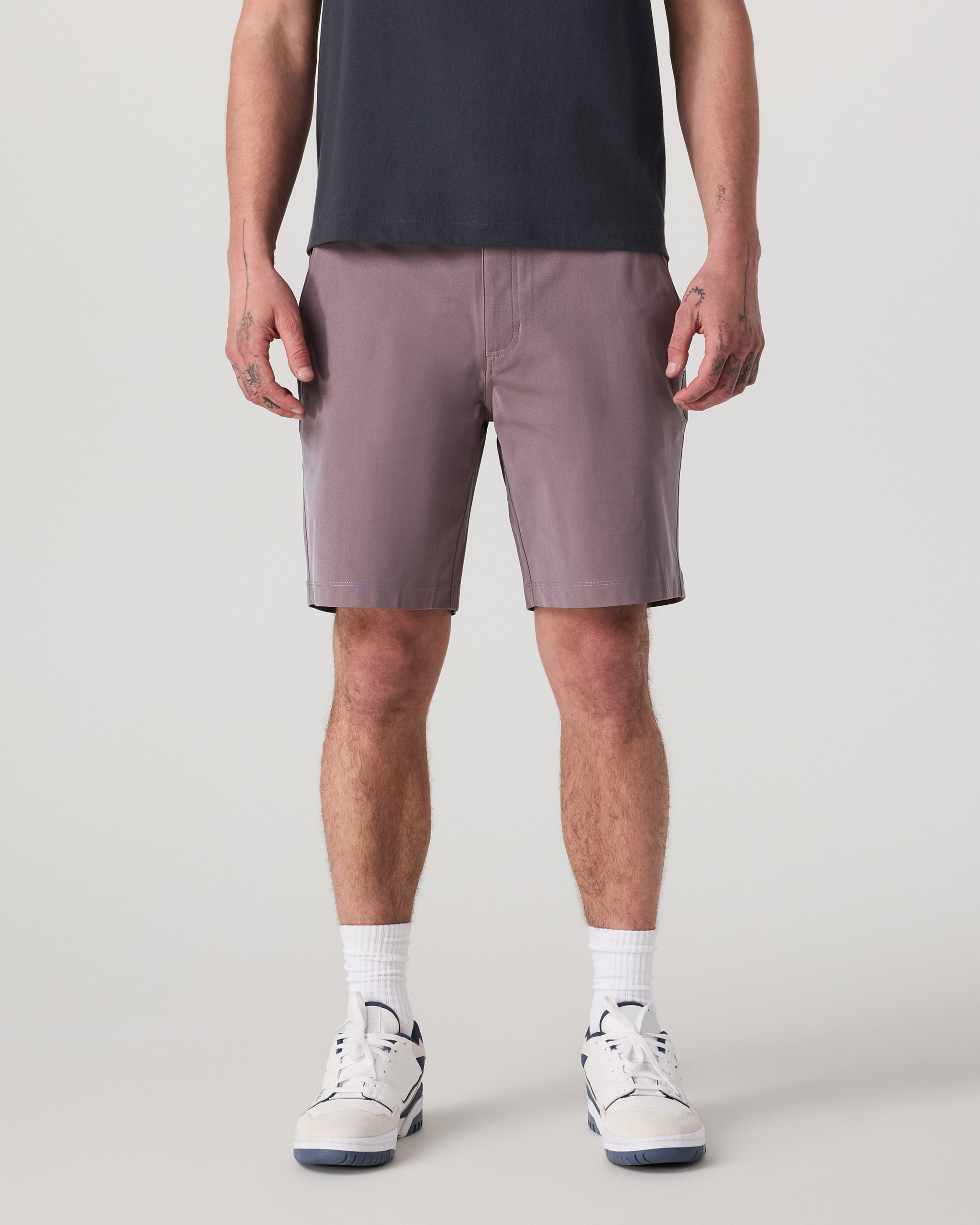 Meta Short 8" | Dusty Plum