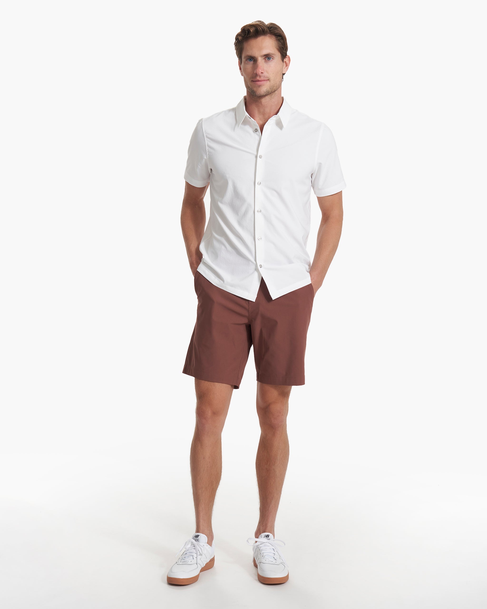 Meta Short 8" | Hazelnut