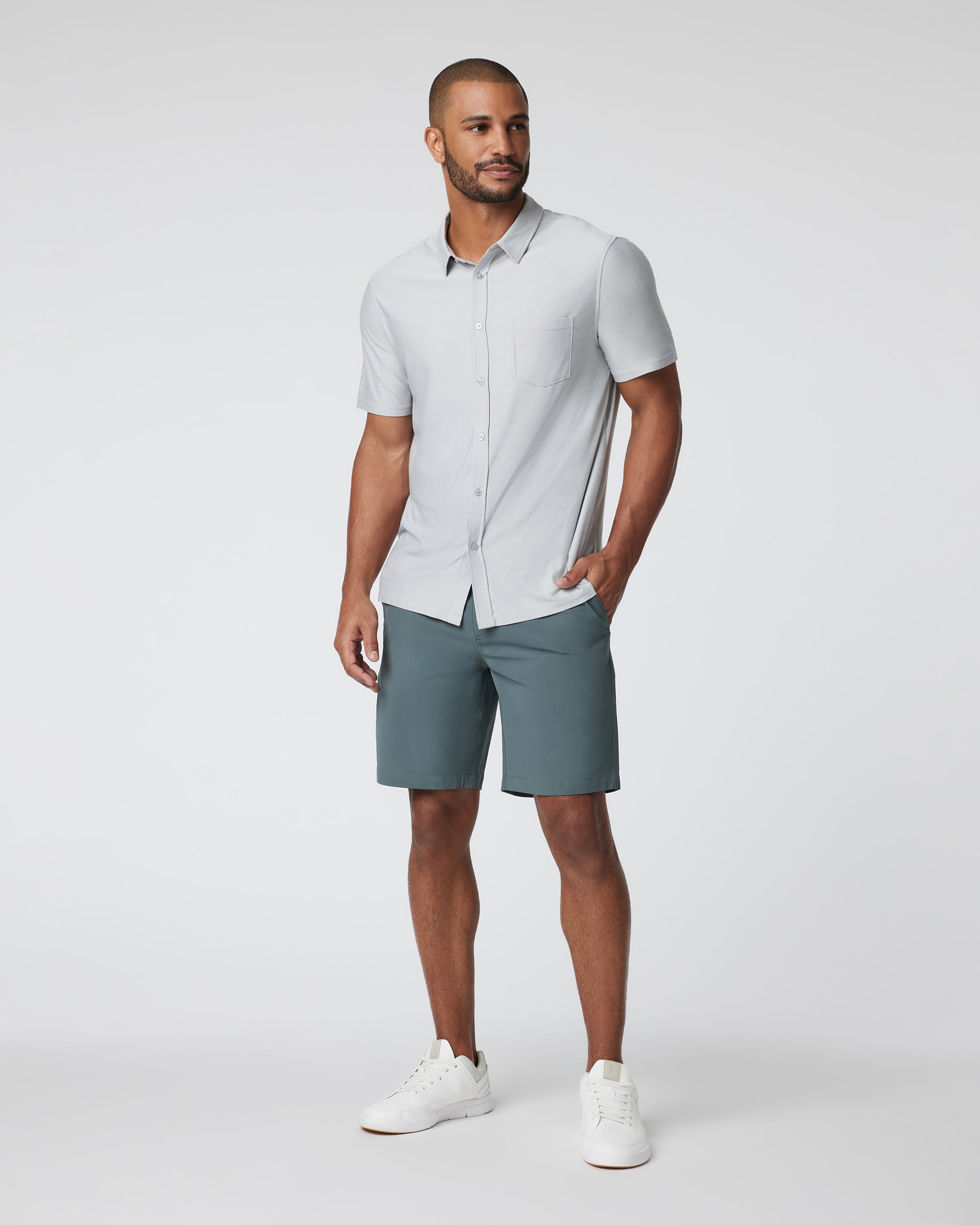Meta Short 8" | Smoked Beryl