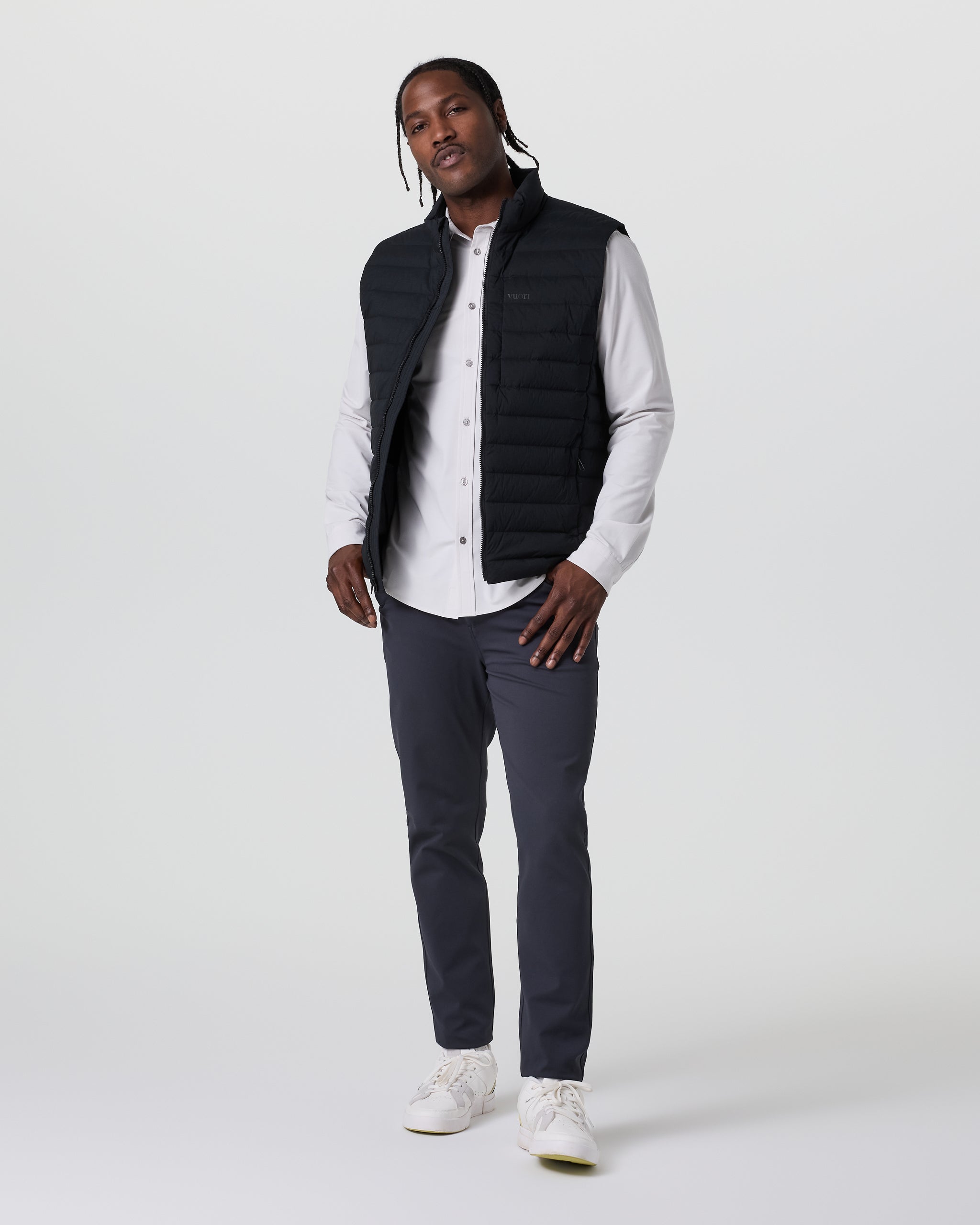 MetaTwill Pant Athletic Slim 32" | Navy