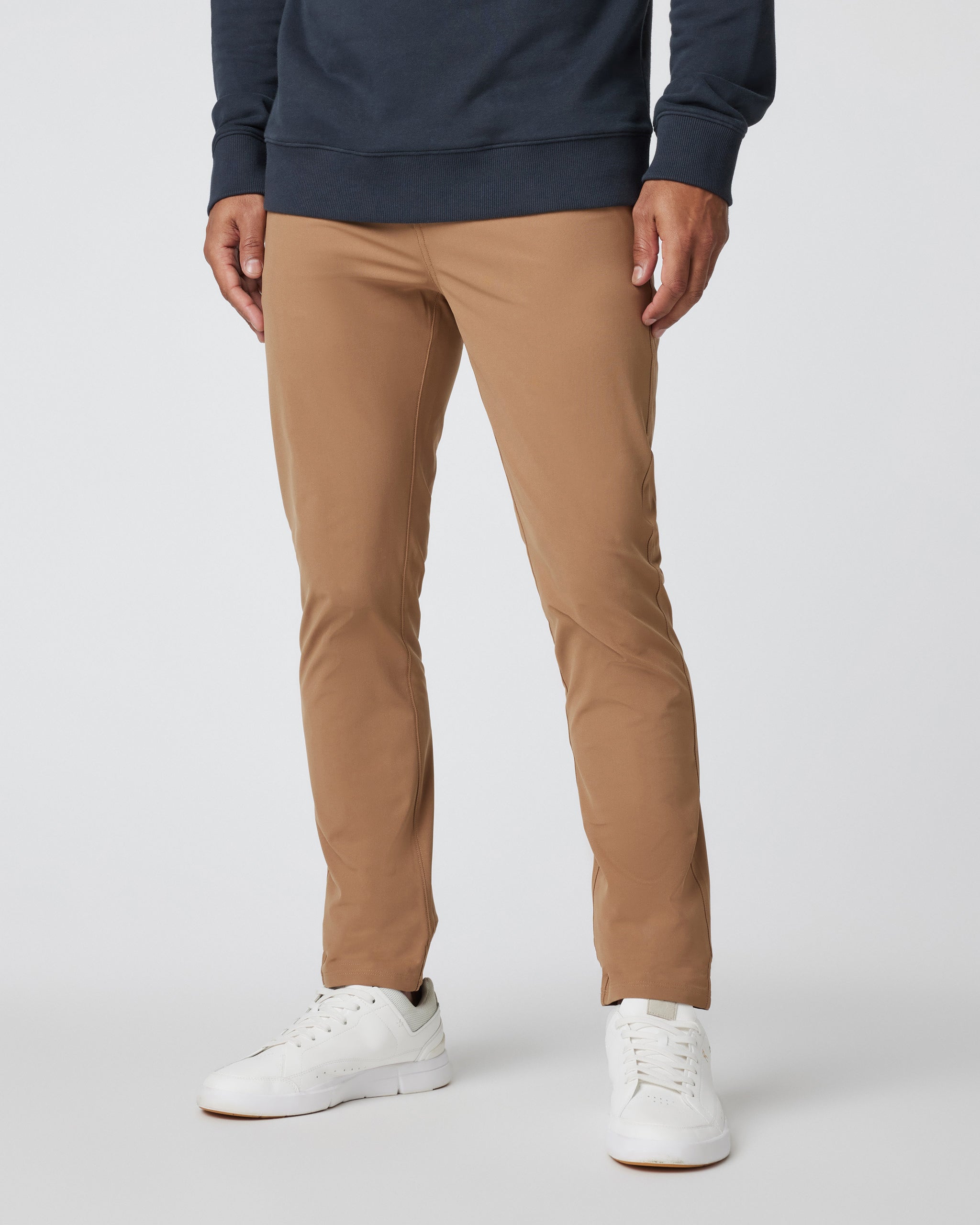 Meta Pant Athletic Slim Fit 30" | Camel