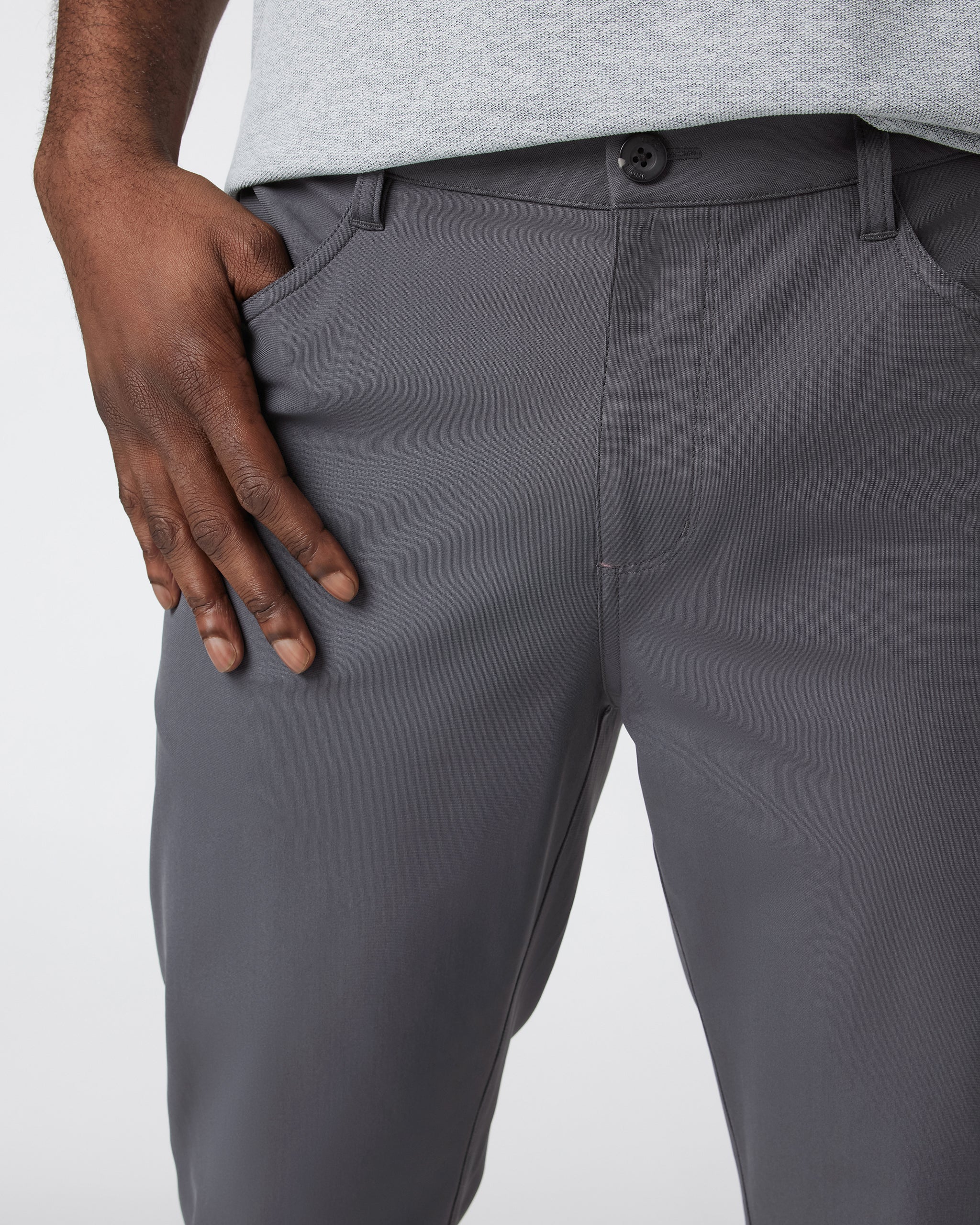 Meta Pant Athletic Slim Fit 34” | Charcoal