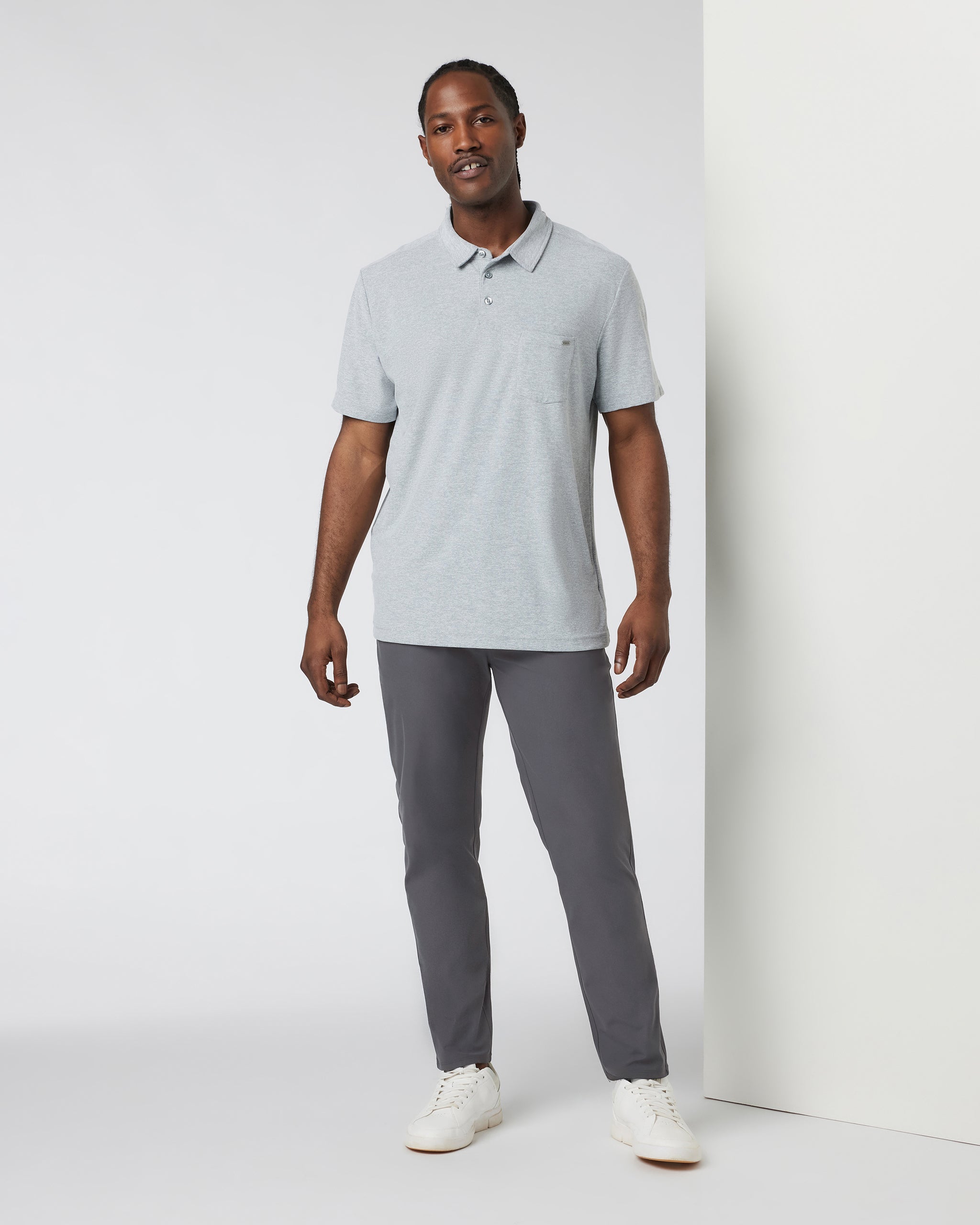 Meta Pant Athletic Slim Fit 30" | Charcoal