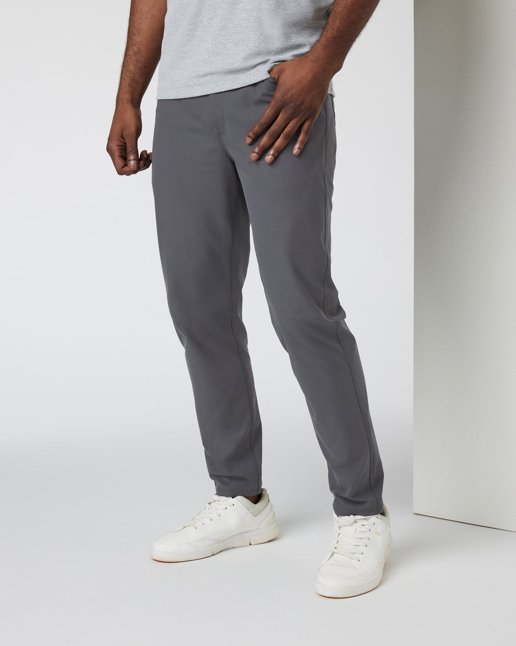 Meta Pant Athletic Slim Fit 32" | Charcoal