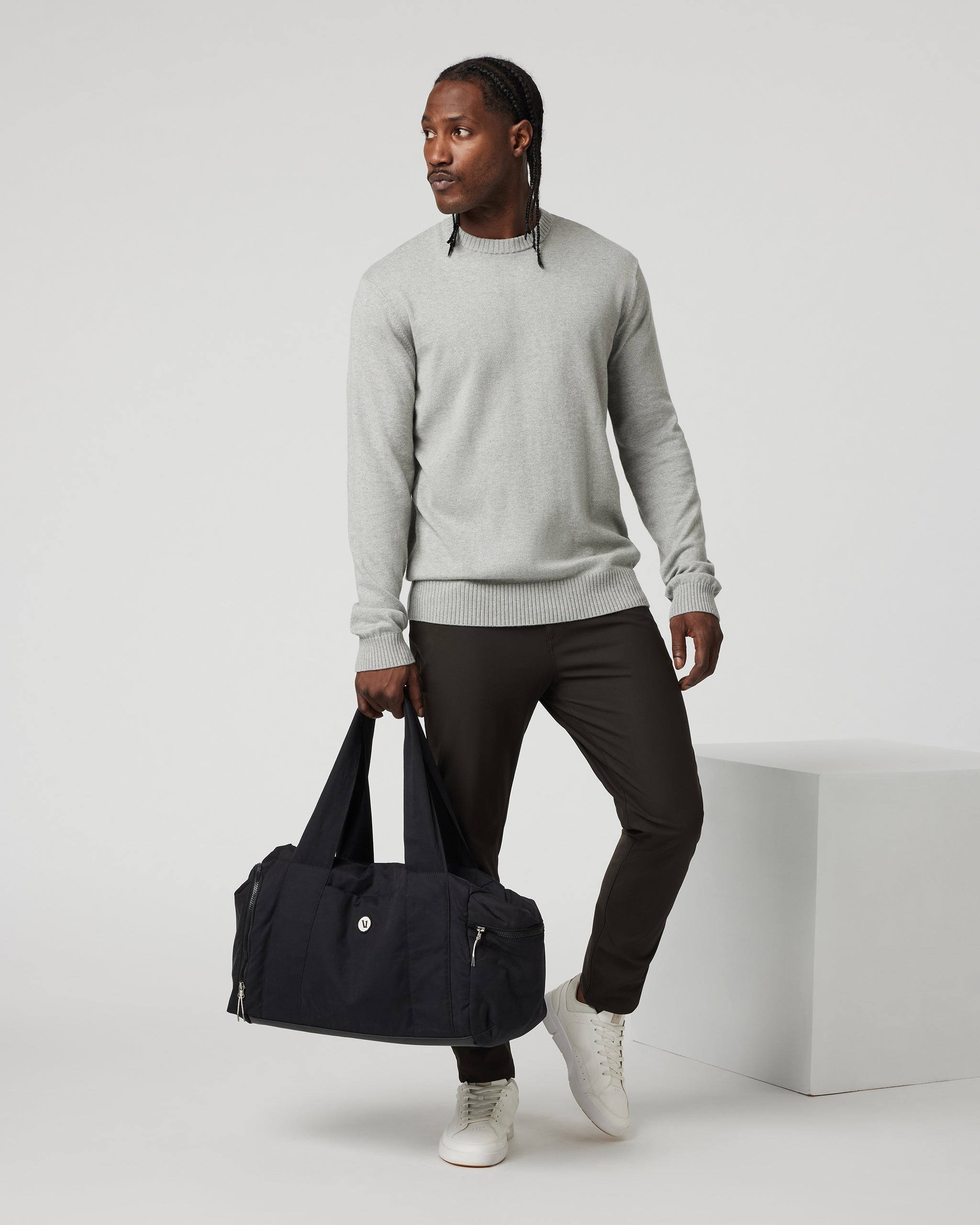 Meta Pant Athletic Slim Fit 32" | Dark Java