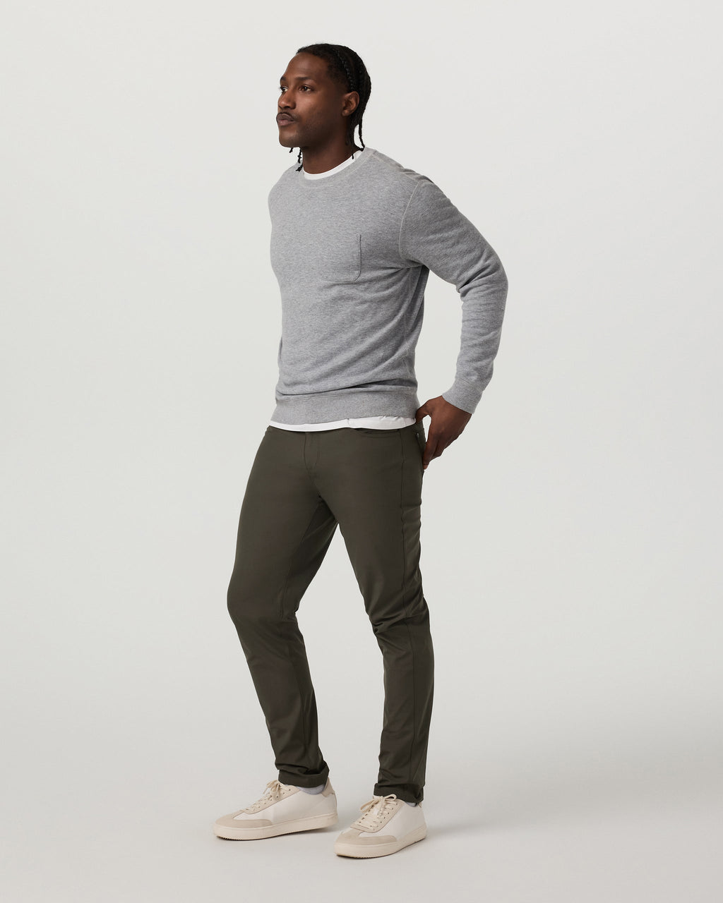 Meta Pant Athletic Slim Fit 30" | Dark Oregano