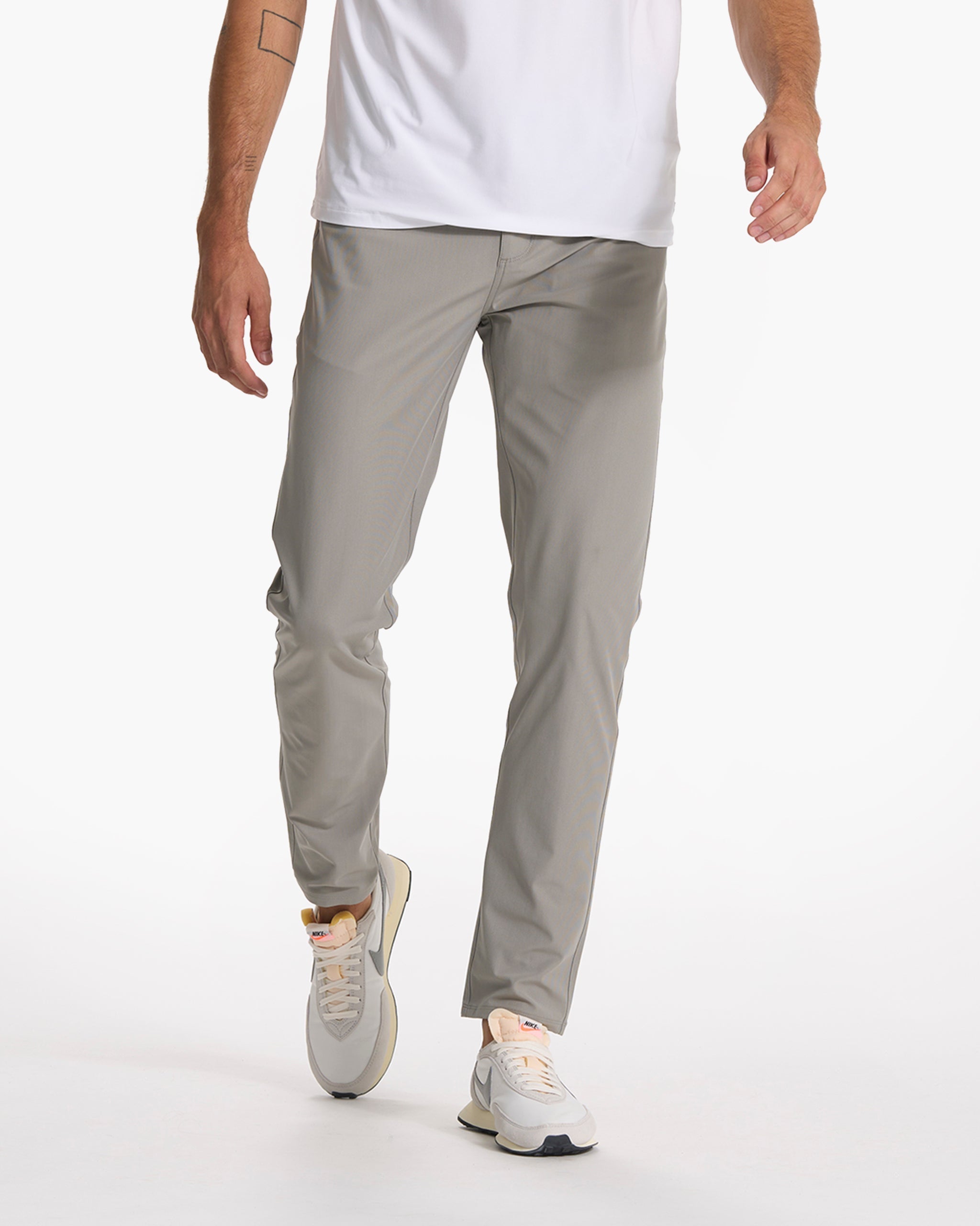 Meta Pant Athletic Slim Fit 32" | Driftwood
