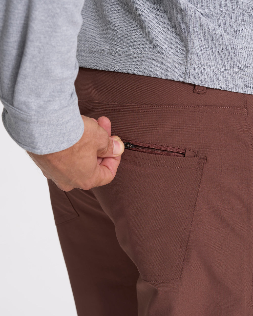 Meta Pant Athletic Slim Fit 30 | Hazelnut