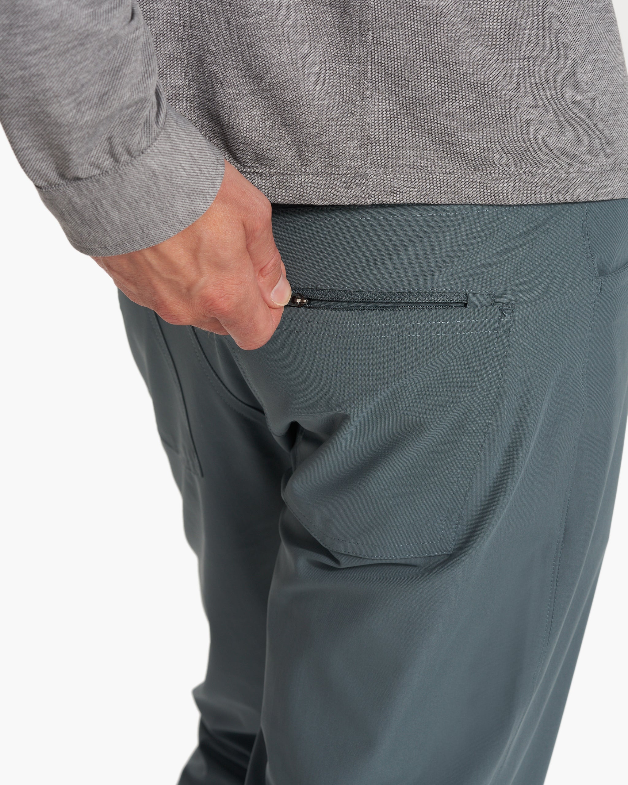 Meta Pant Athletic Slim Fit 34” | Lake