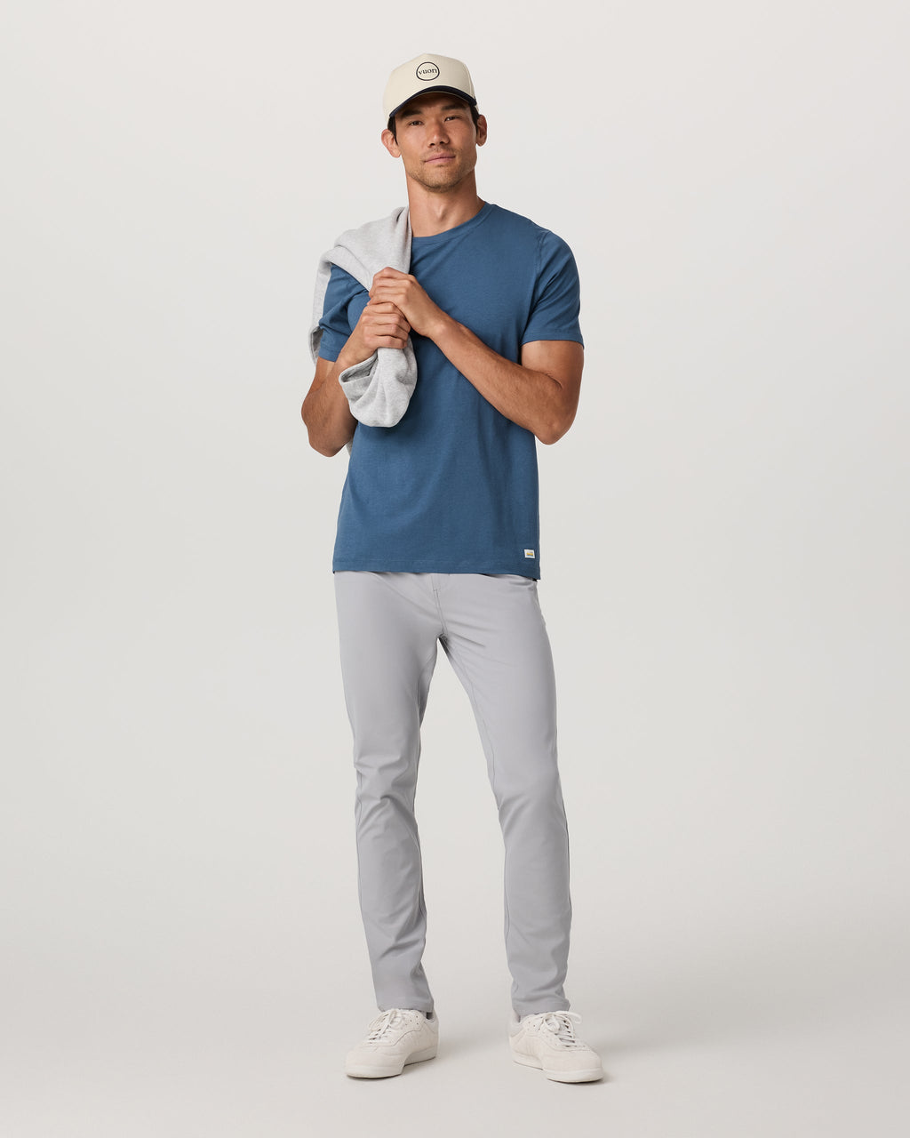 Meta Pant Athletic Slim Fit 34" | Sea Fog