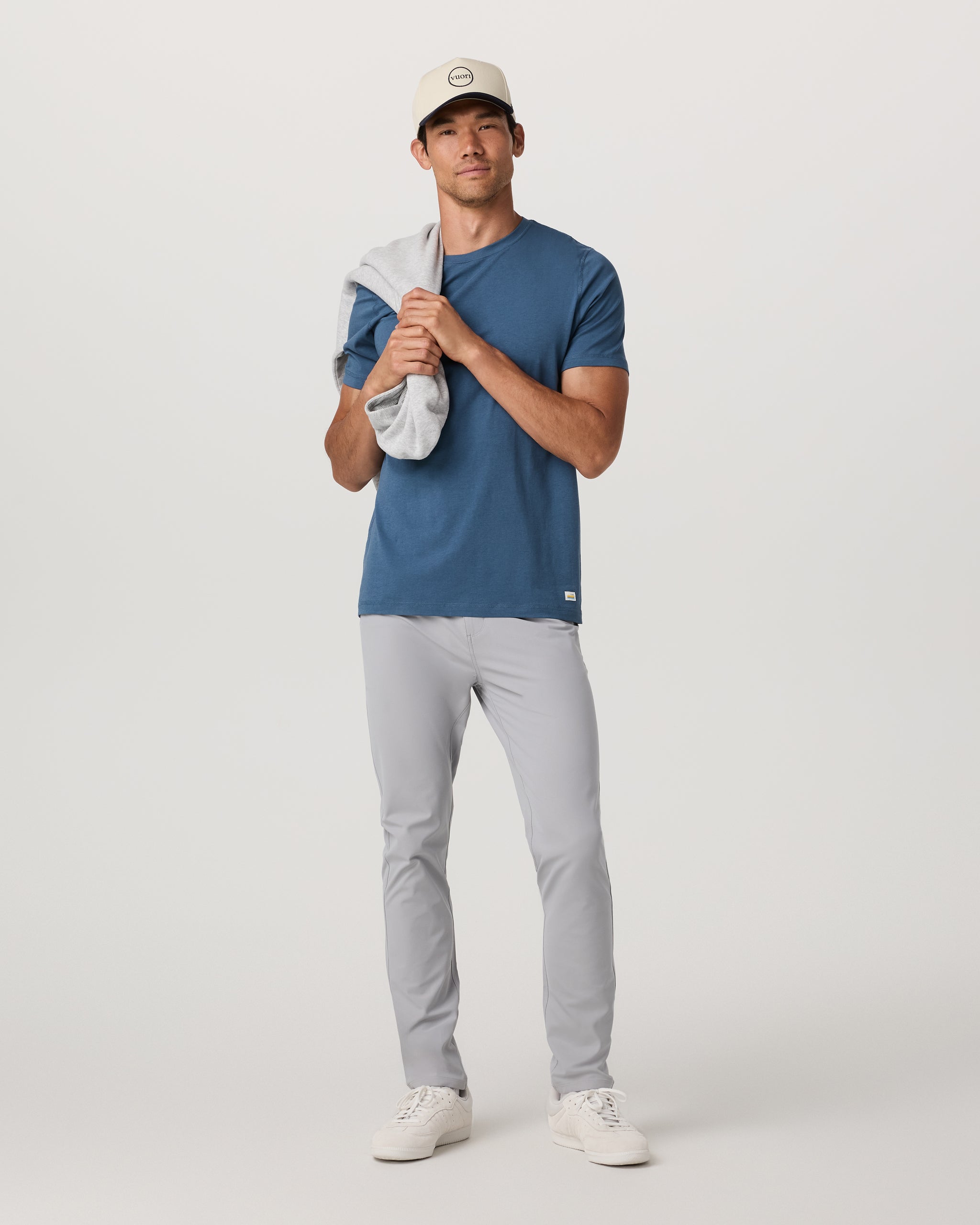 Meta Pant Athletic Slim Fit 34" | Sea Fog