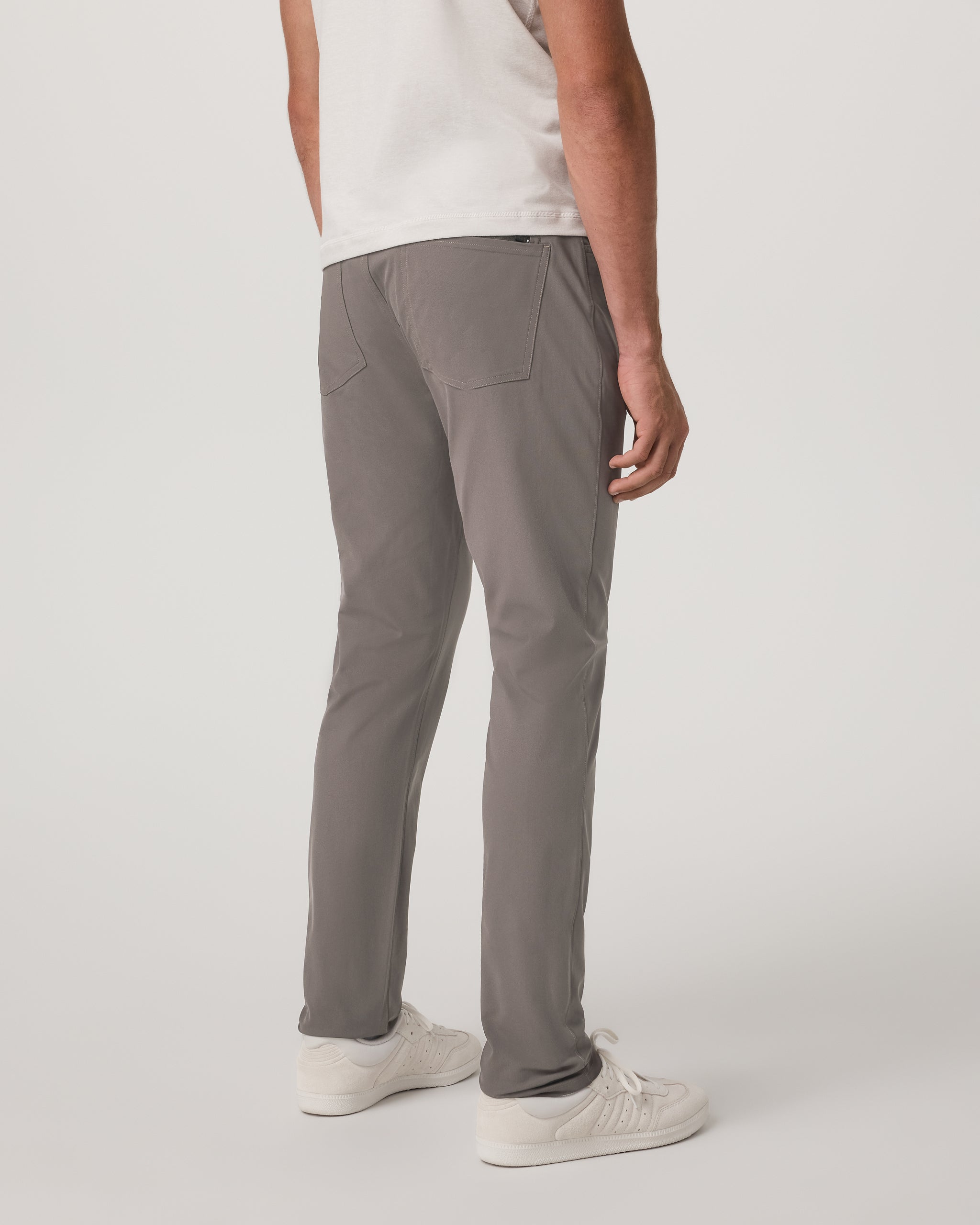 Meta Pant Athletic Slim Fit 30" | Warm Grey