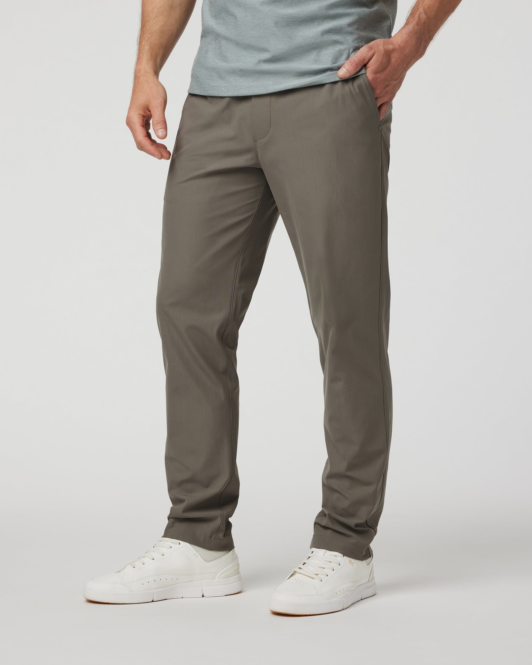 Meta Elastic Waist Pant | Cocoa