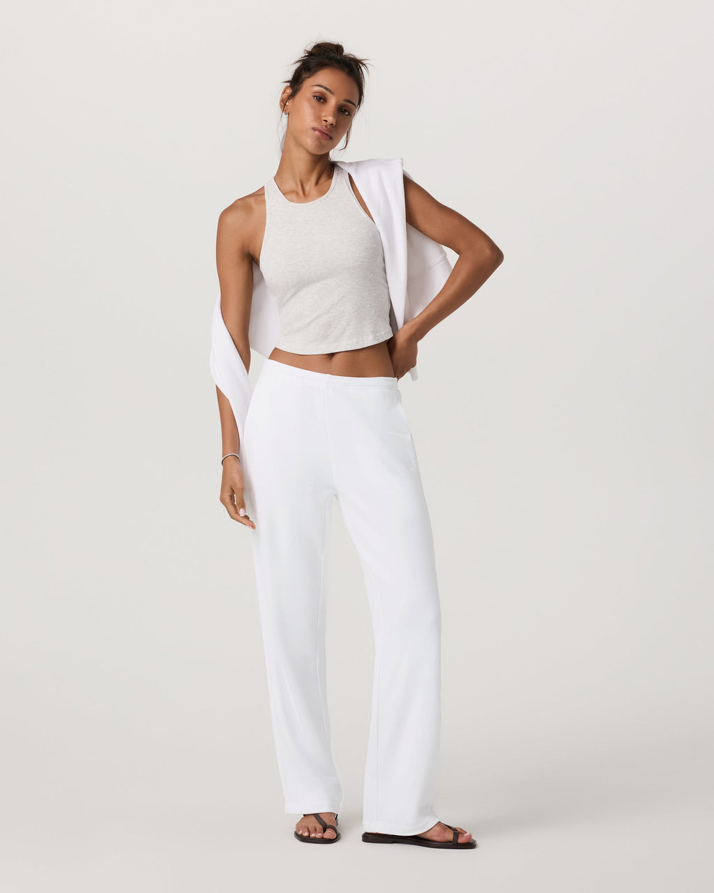 Pose Plyo Tank | White Heather