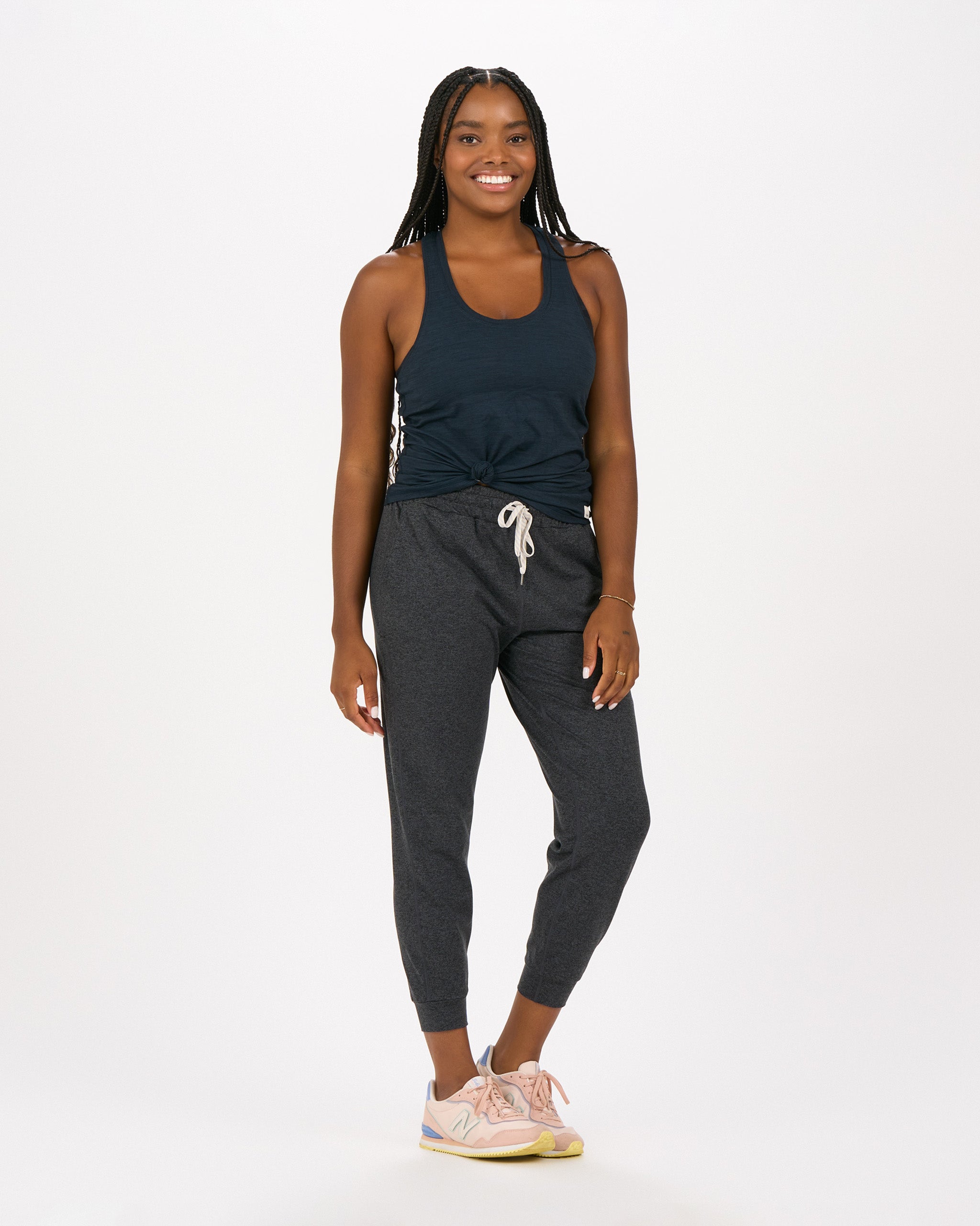 Lux Performance Tank | Ink Heather