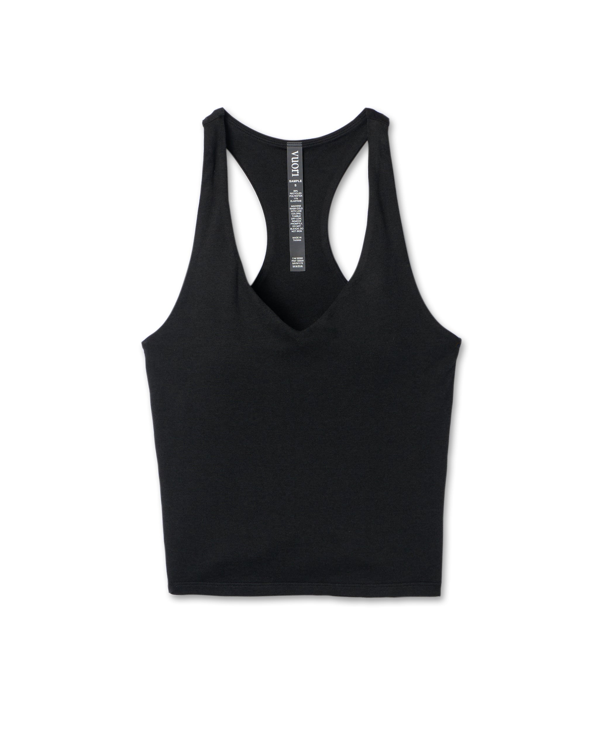 Halo Performance Crop 2.0 | Black Heather