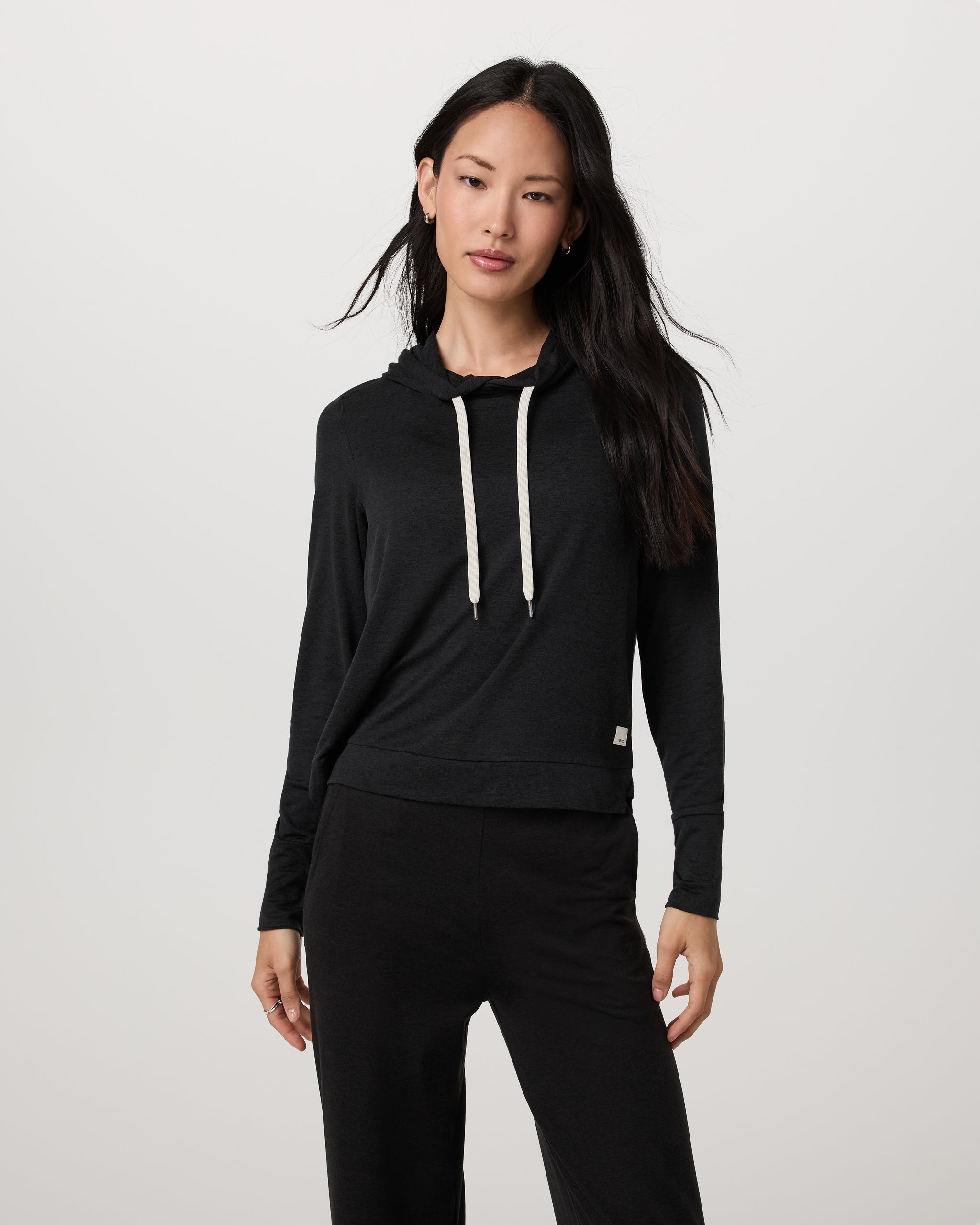 Halo Essential Hoodie | Black Heather