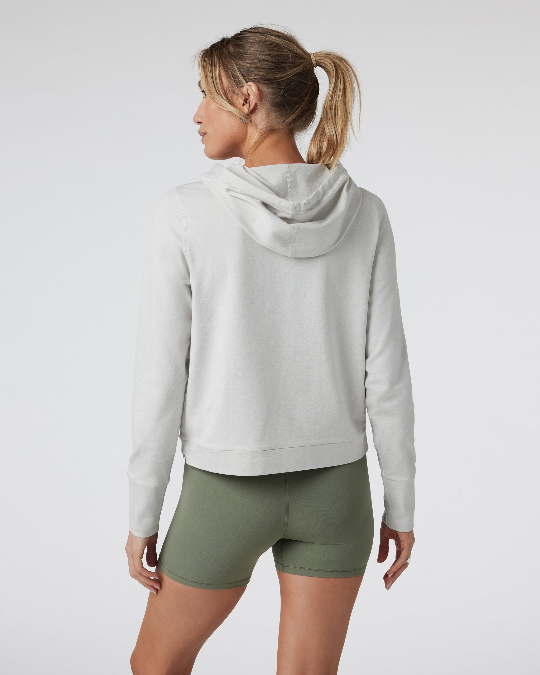 Halo Essential Hoodie | Salt Heather