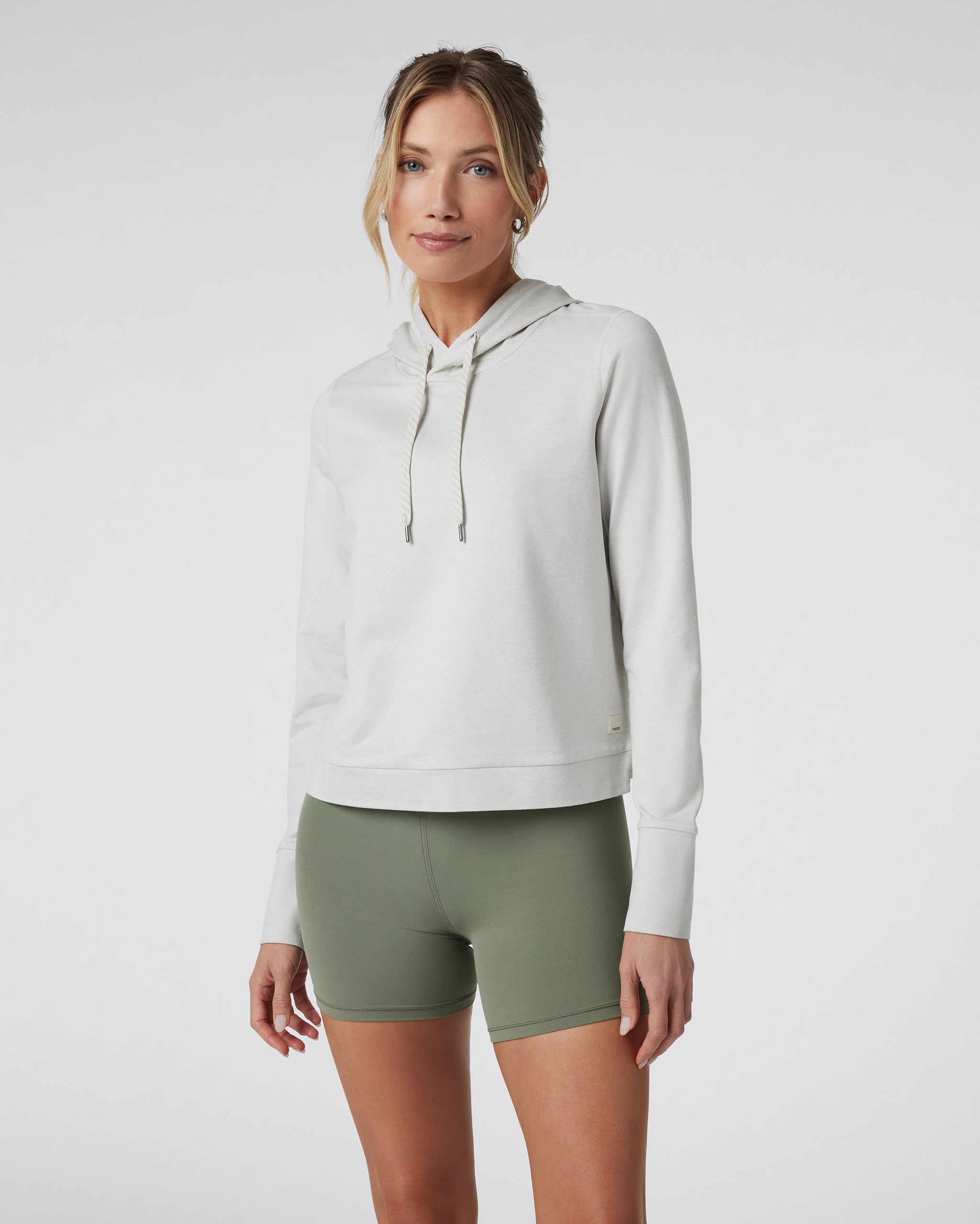 Halo Essential Hoodie | Salt Heather