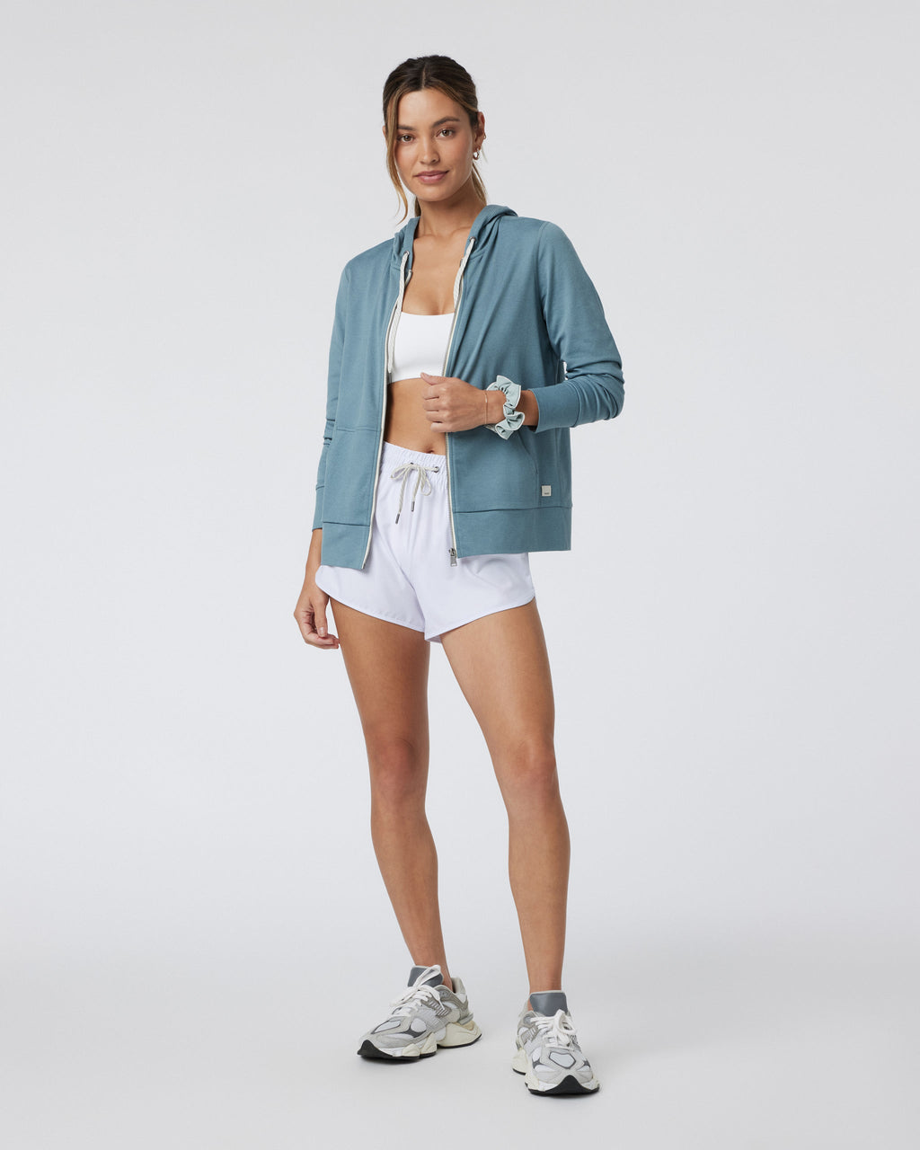 Halo Performance Hoodie 2.0 | Smoke Blue Heather
