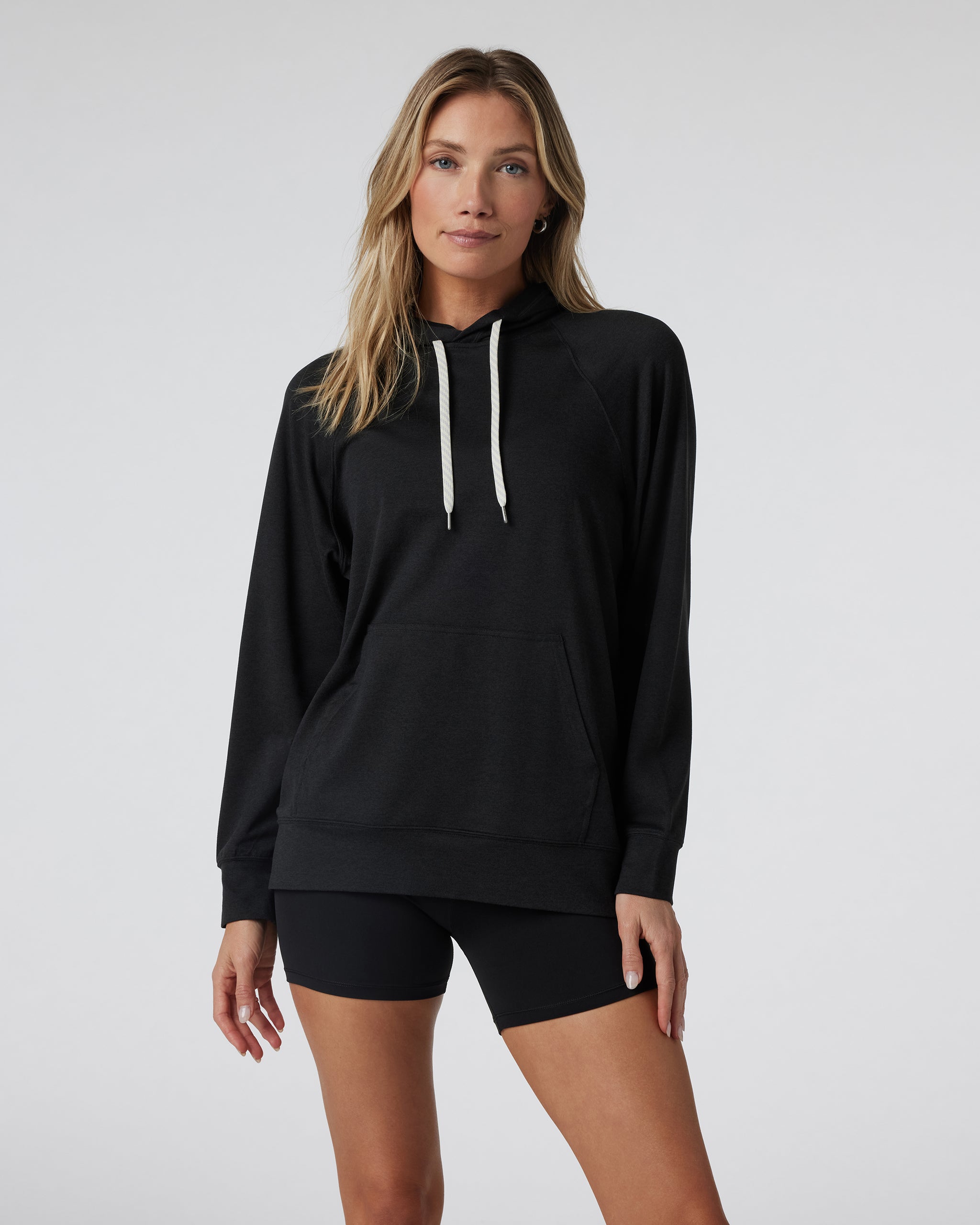Halo Oversized Hoodie | Black Heather