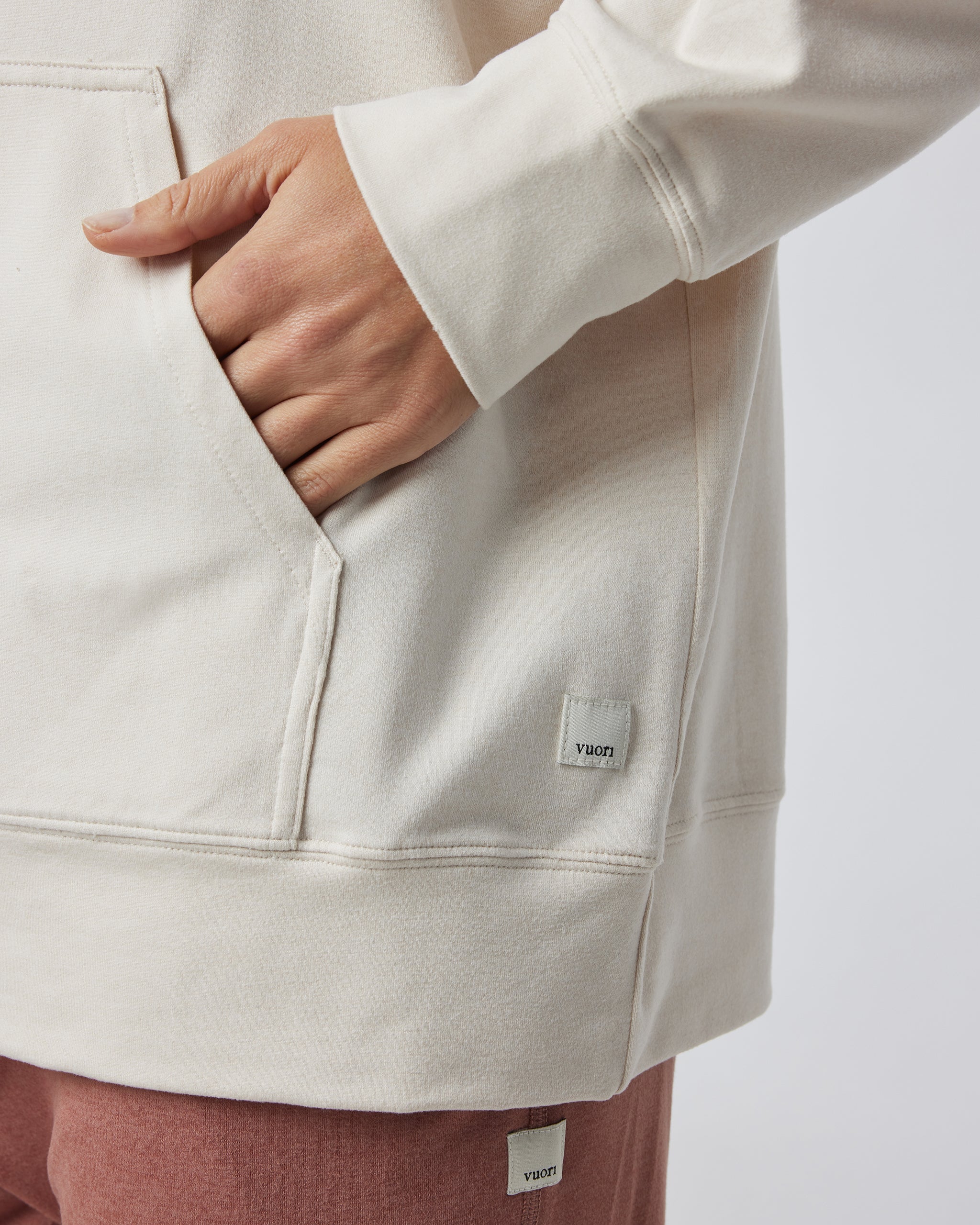 Halo Oversized Hoodie | Milkweed Heather