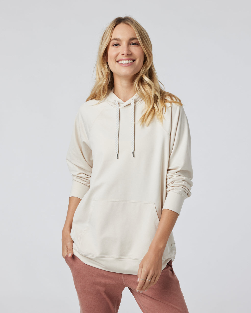 Halo Oversized Hoodie | Milkweed Heather