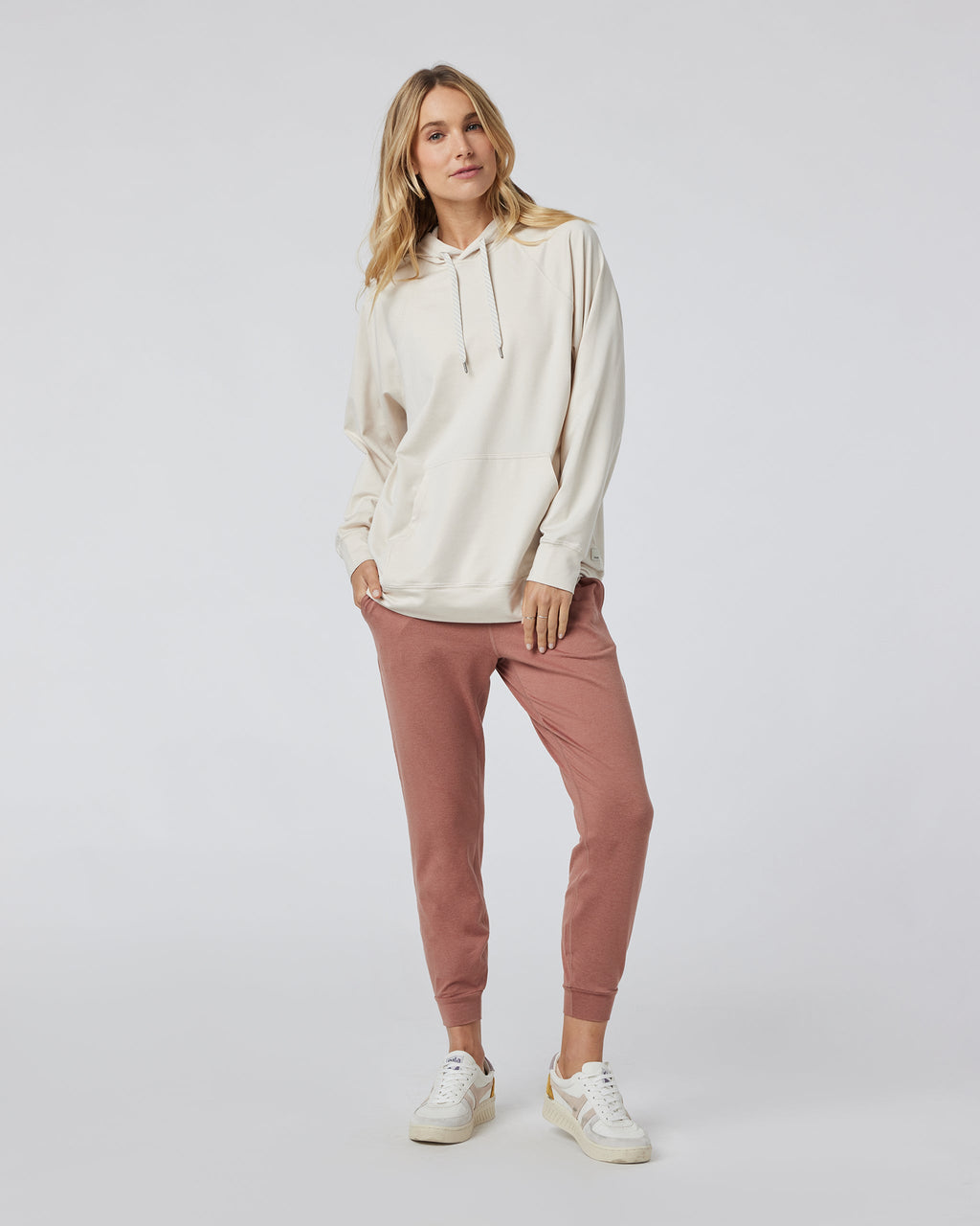 Halo Oversized Hoodie | Milkweed Heather