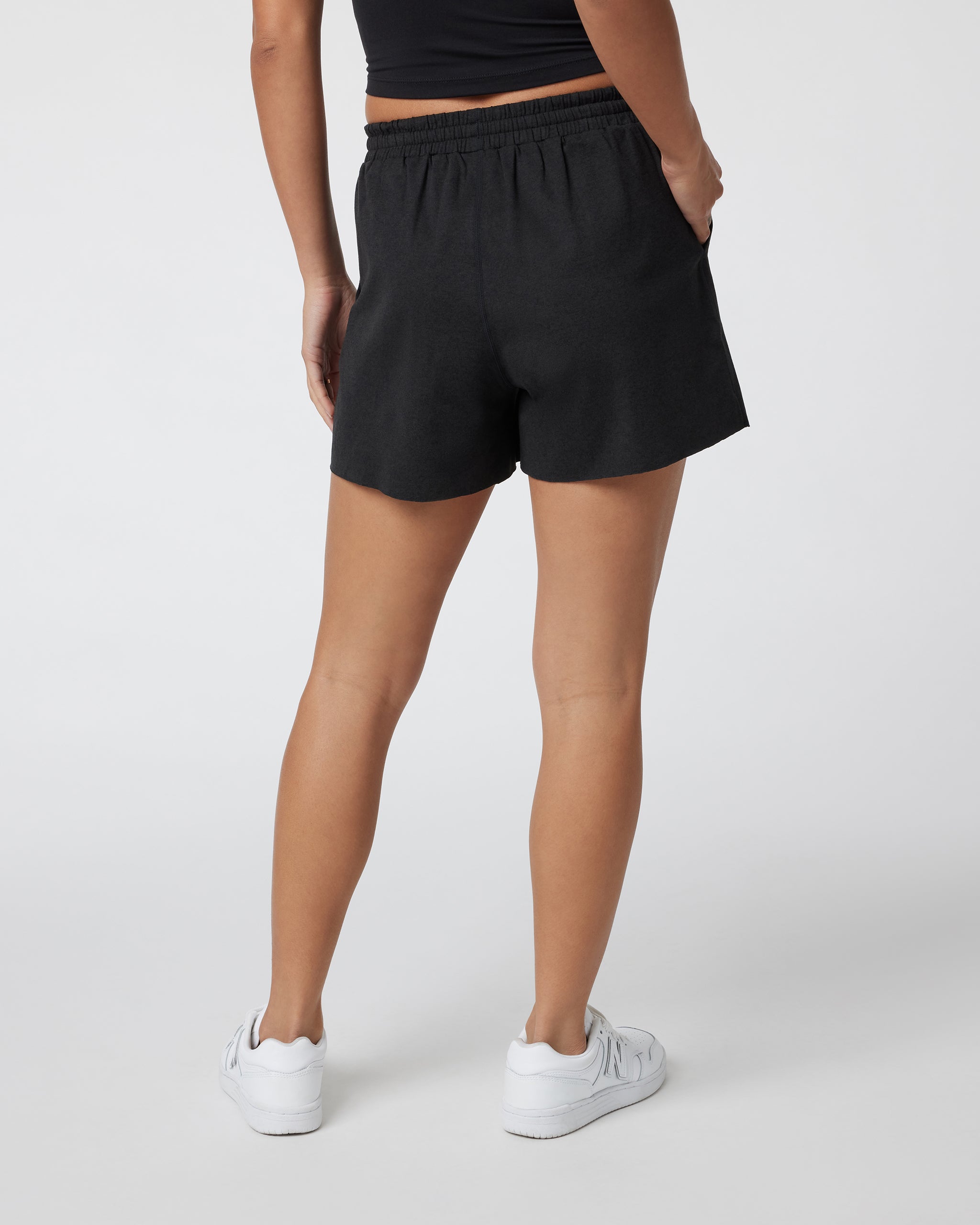 Boyfriend Short | Black Heather