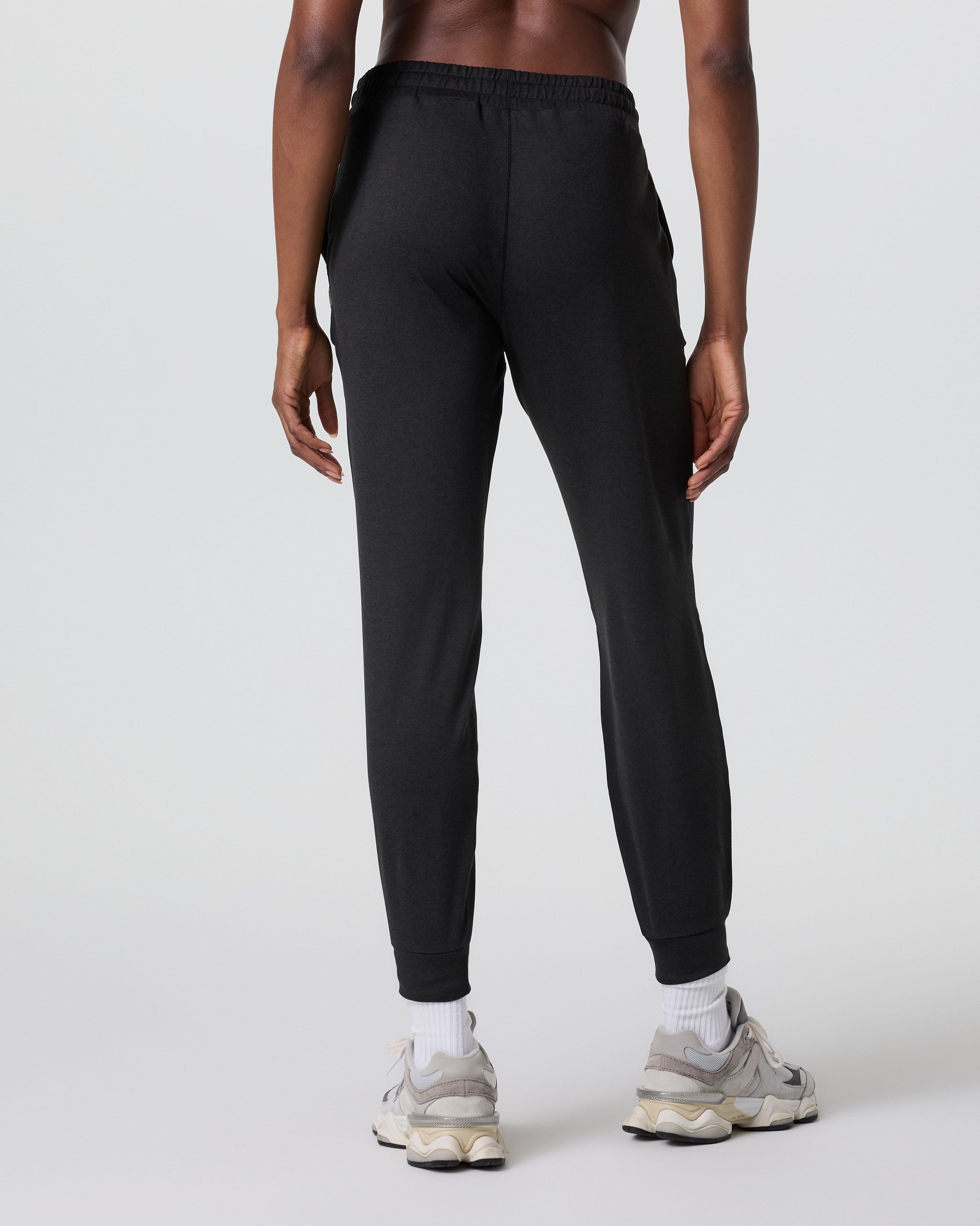 Performance Jogger - Long | Black Heather