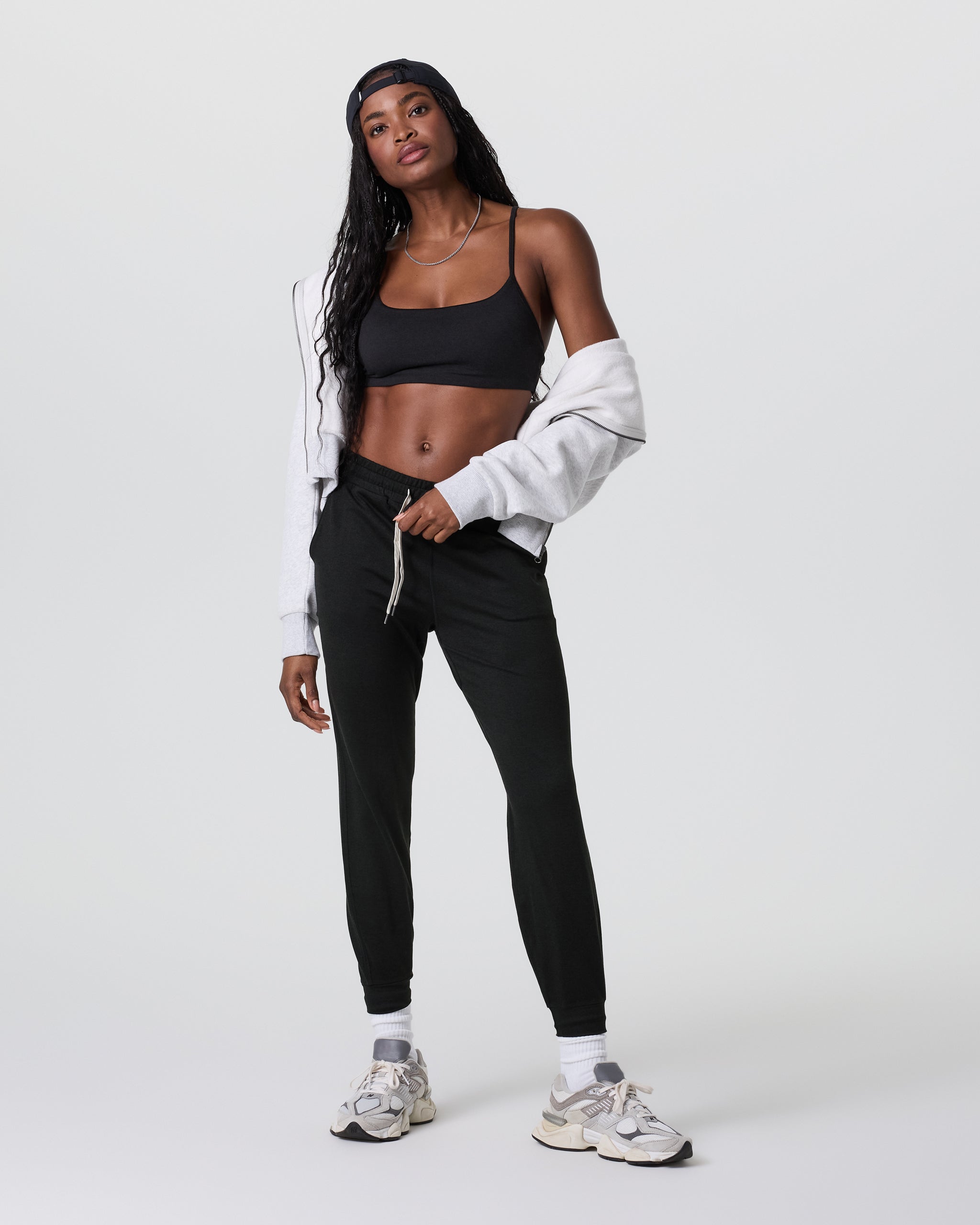 Performance Jogger | Black Heather