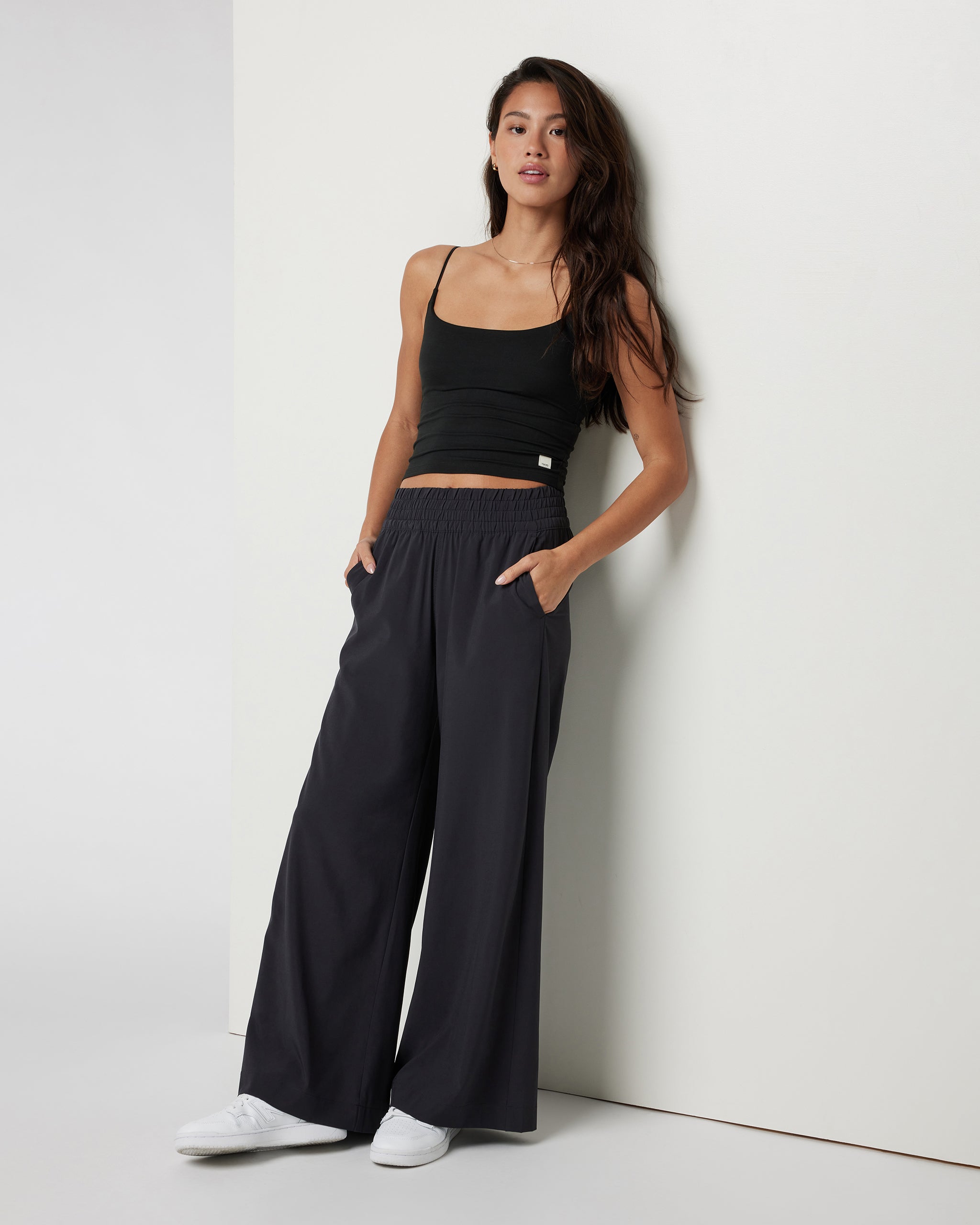 Villa Wideleg Pant - Short | Black
