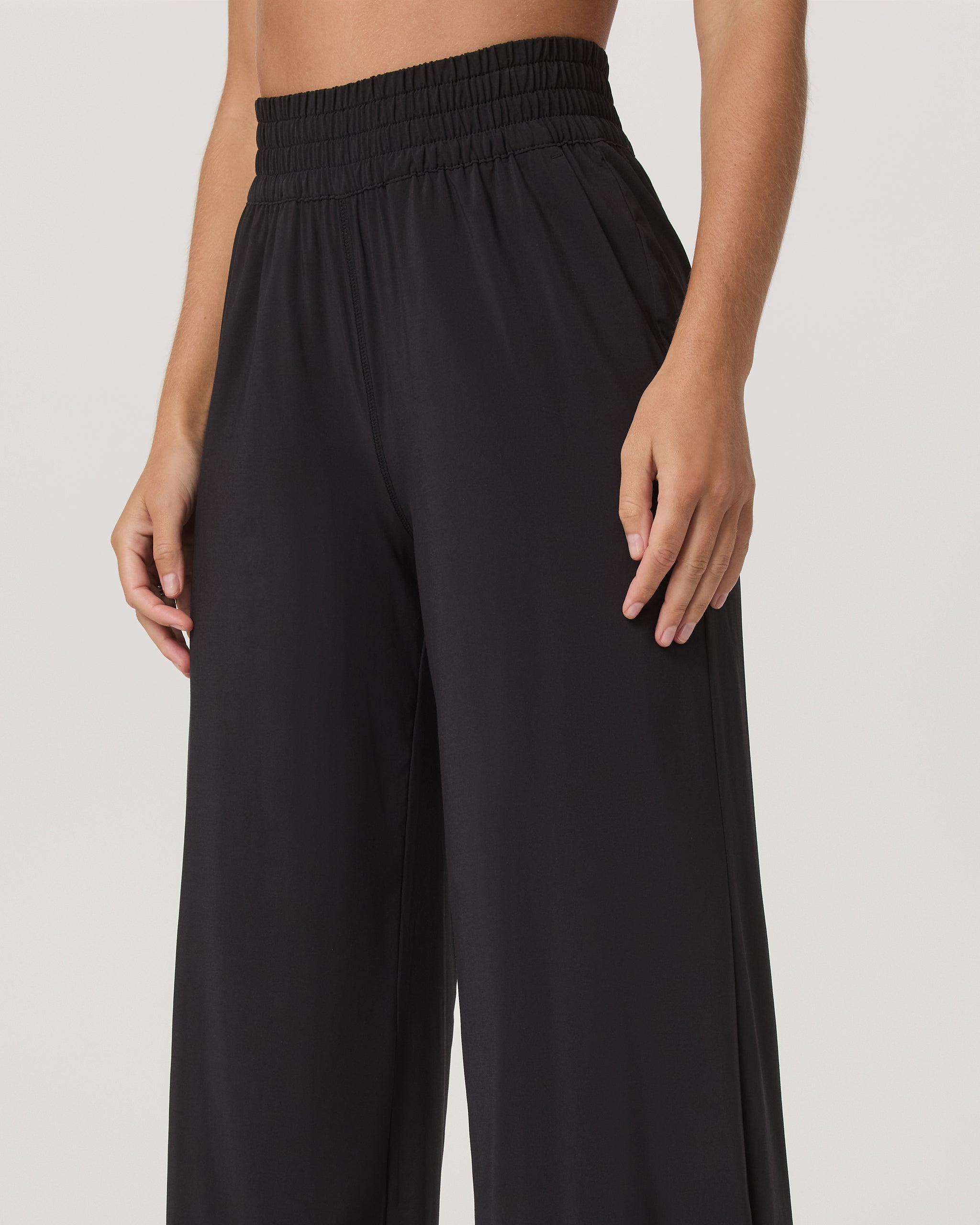 Villa Wideleg Pant | Black