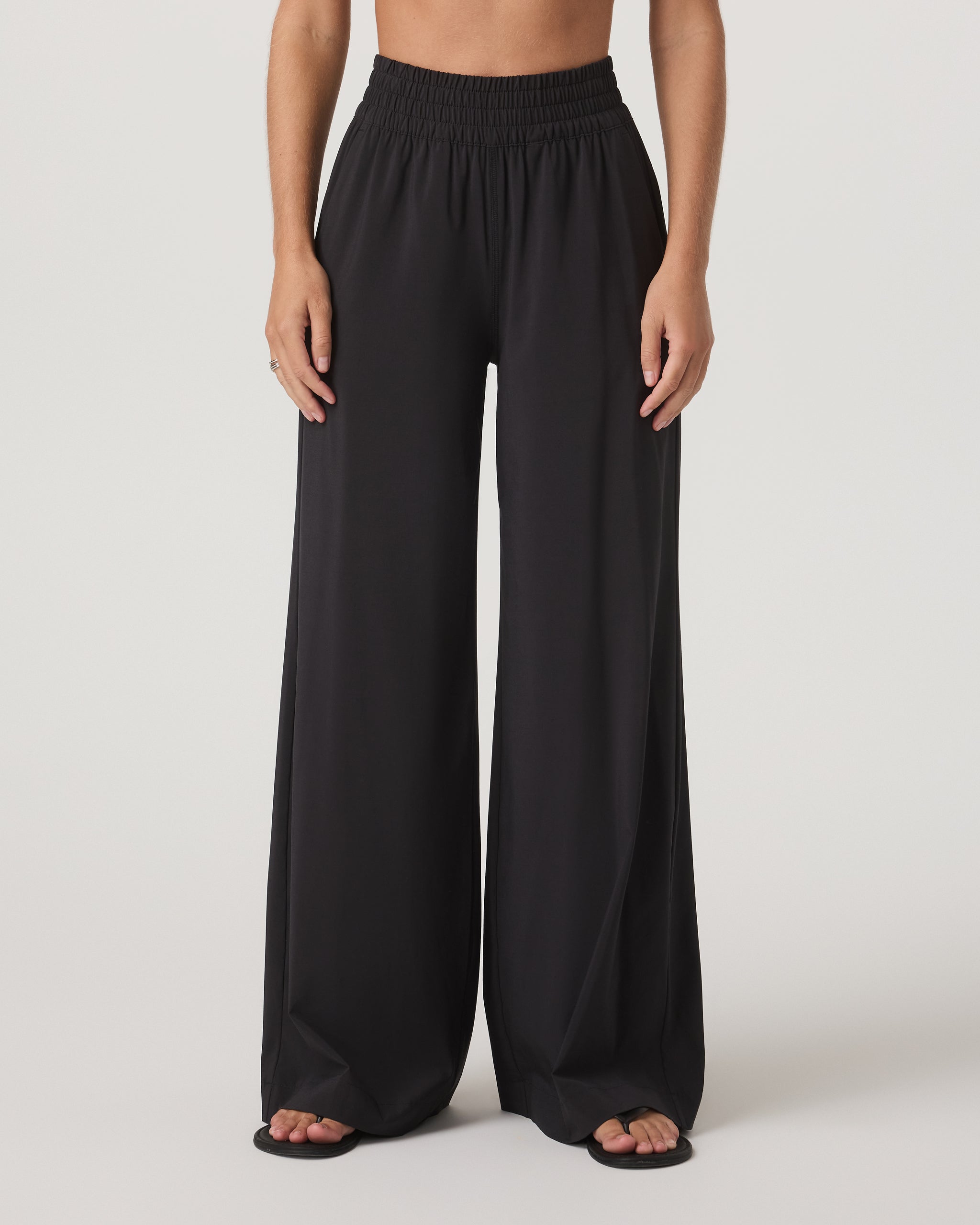 Villa Wideleg Pant | Black