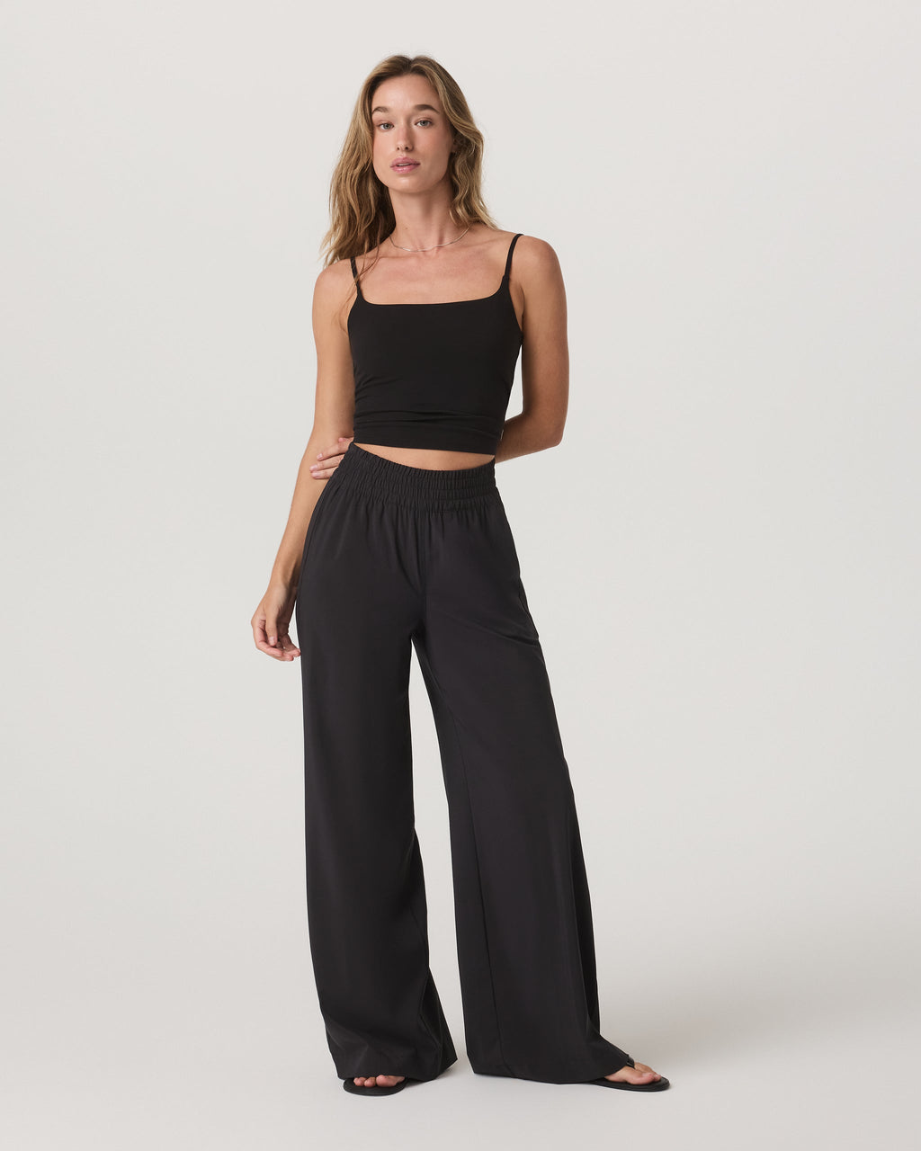 Villa Wideleg Pant | Black