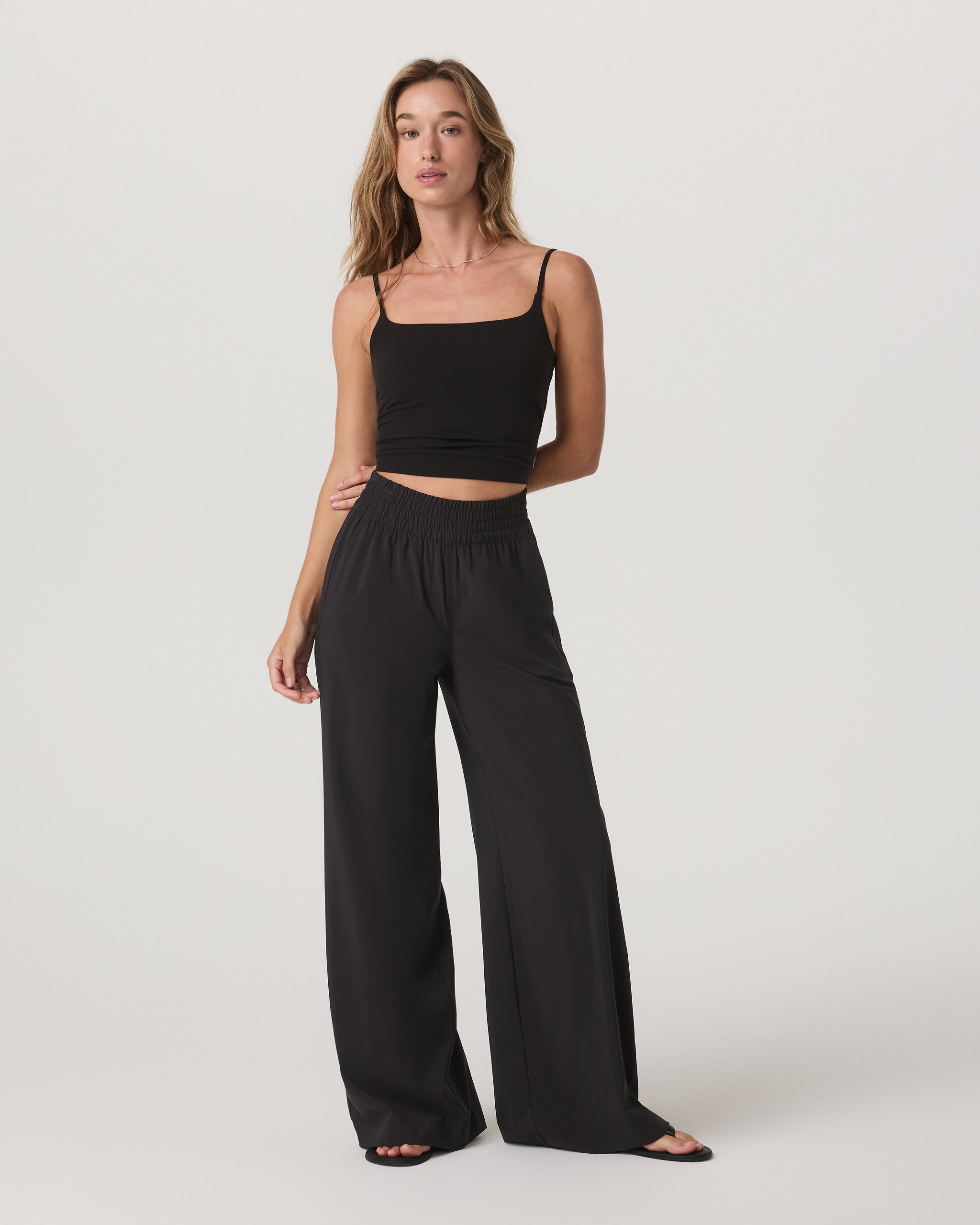 Villa Wideleg Pant | Black