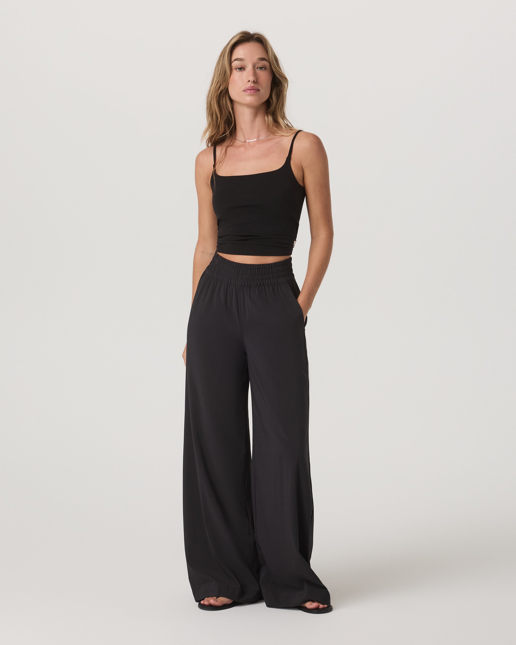 Villa Wideleg Pant | Black