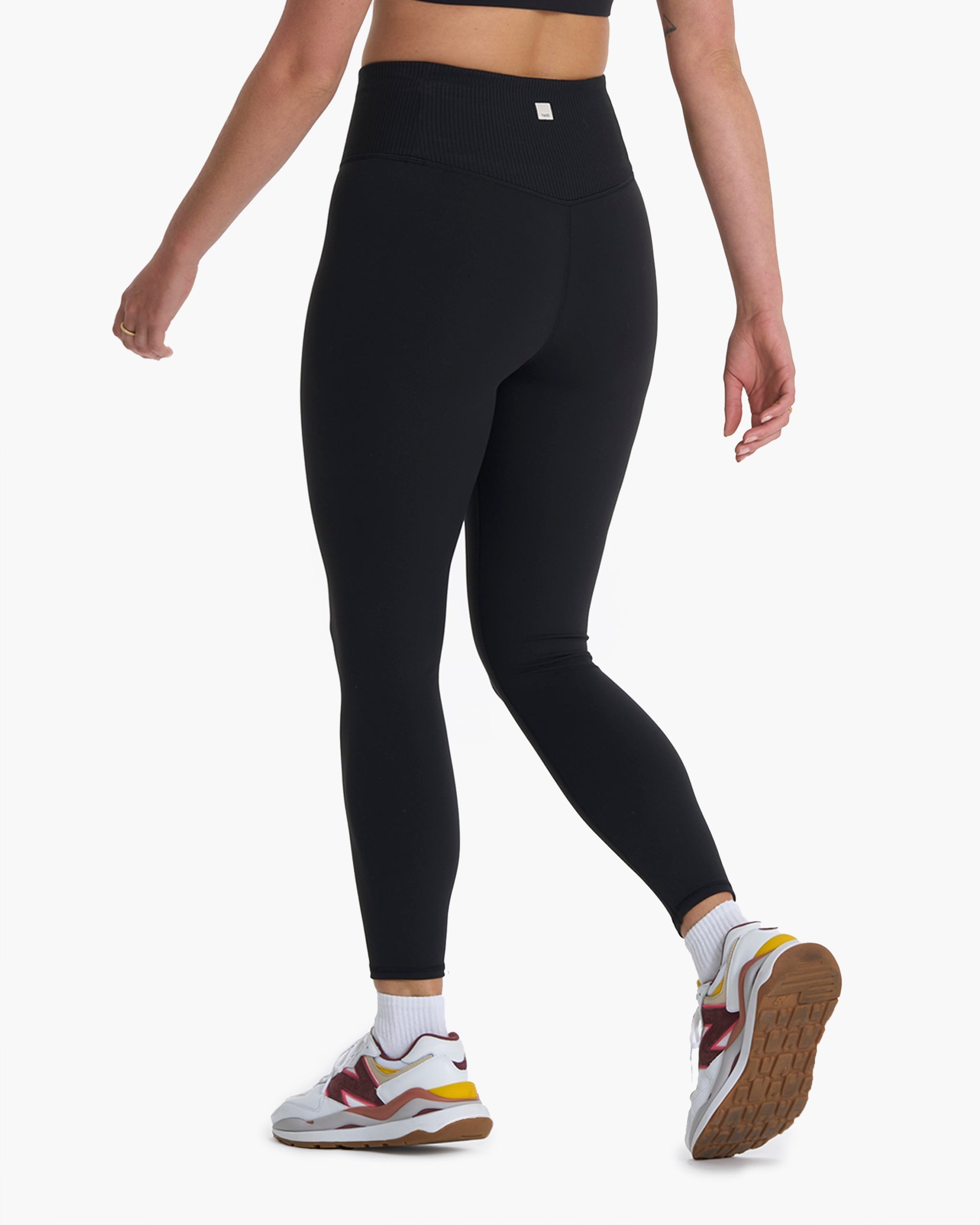 Rib Studio Legging | Black