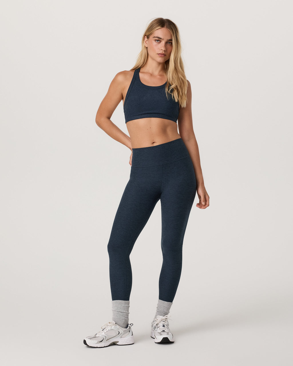 Clean Elevation Legging | Midnight Heather