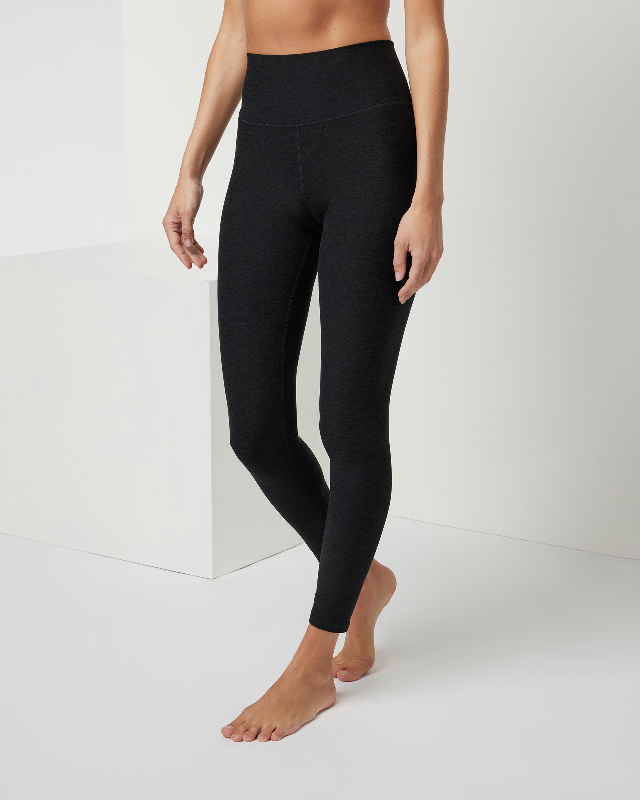Clean Elevation Legging | Black Heather