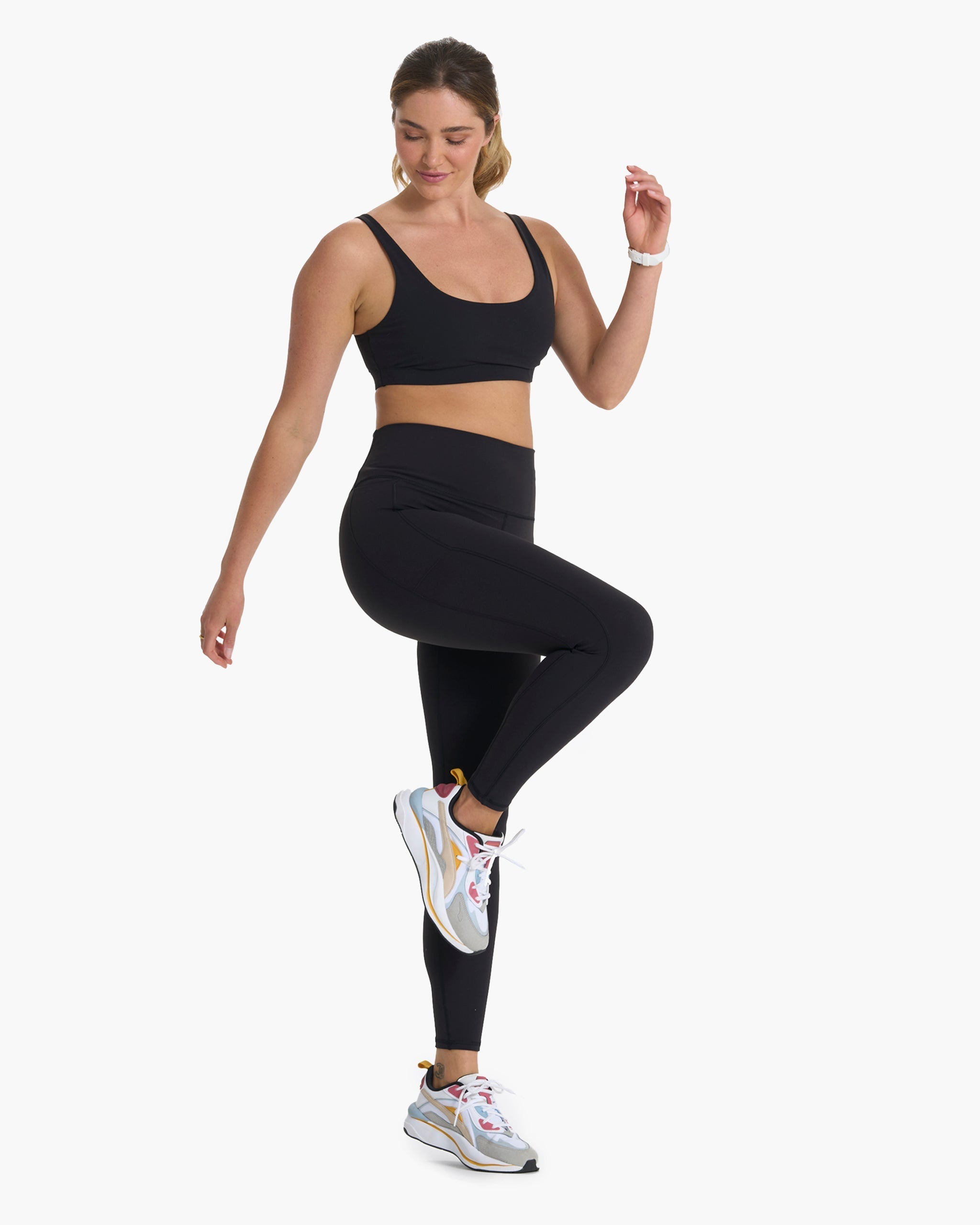 Studio Pocket Legging | Black